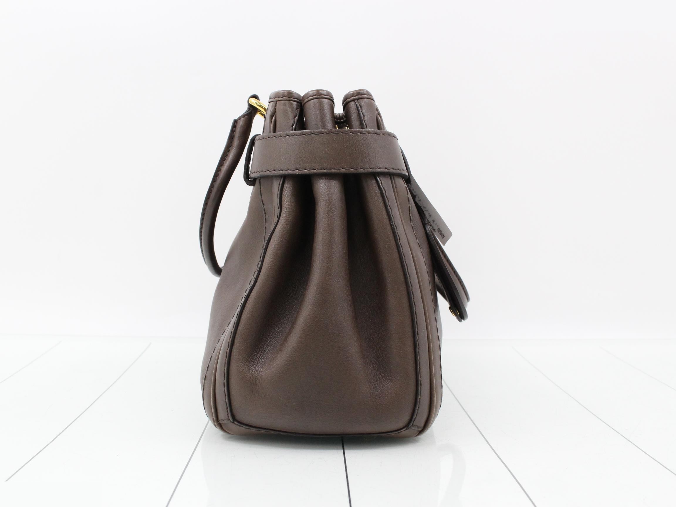 247183 Gucci GG Running GG Marmont Leather Tote Bag — view 4