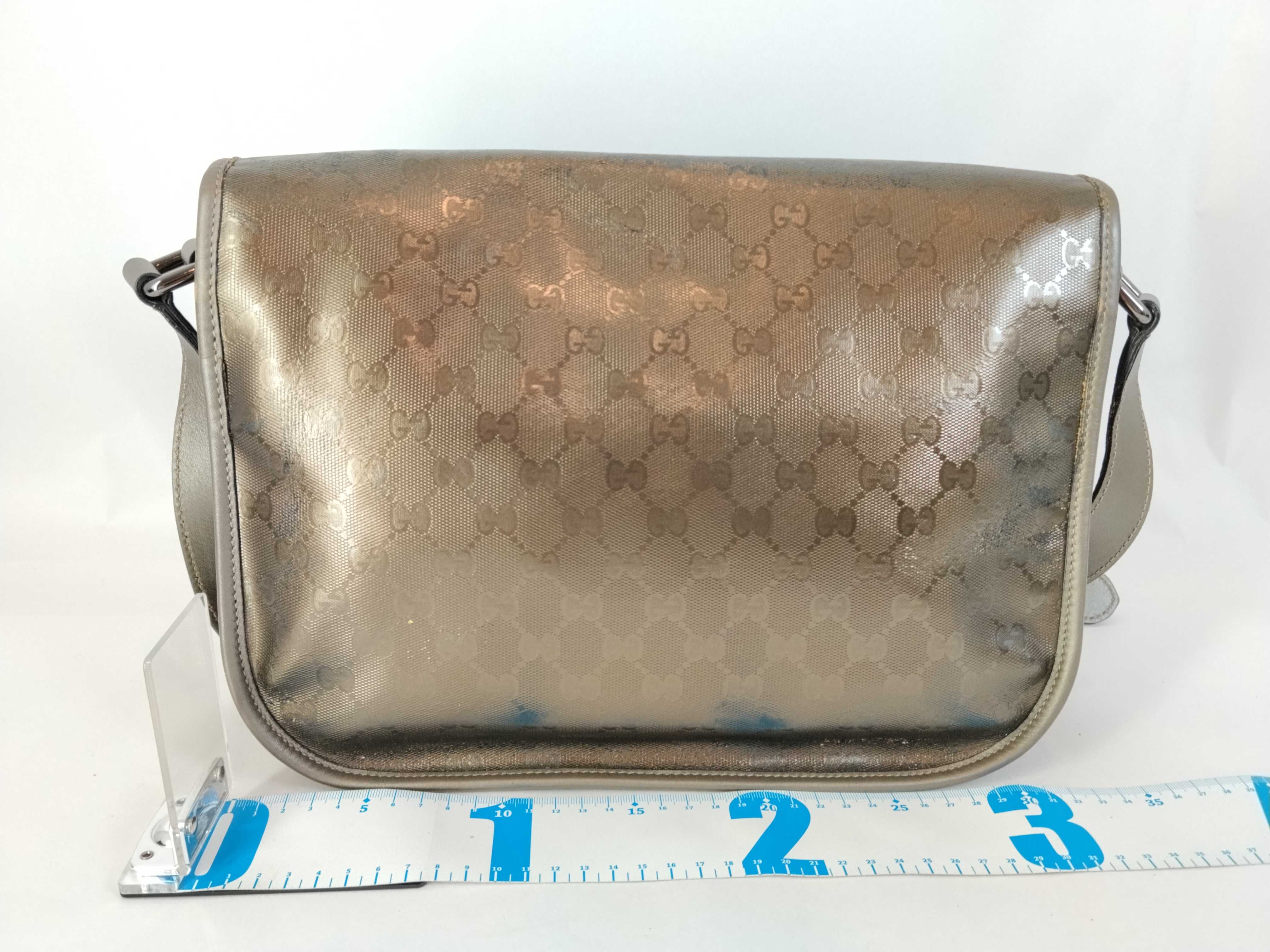 GG Messenger Bag Metallic Shoulder Bag — view 2