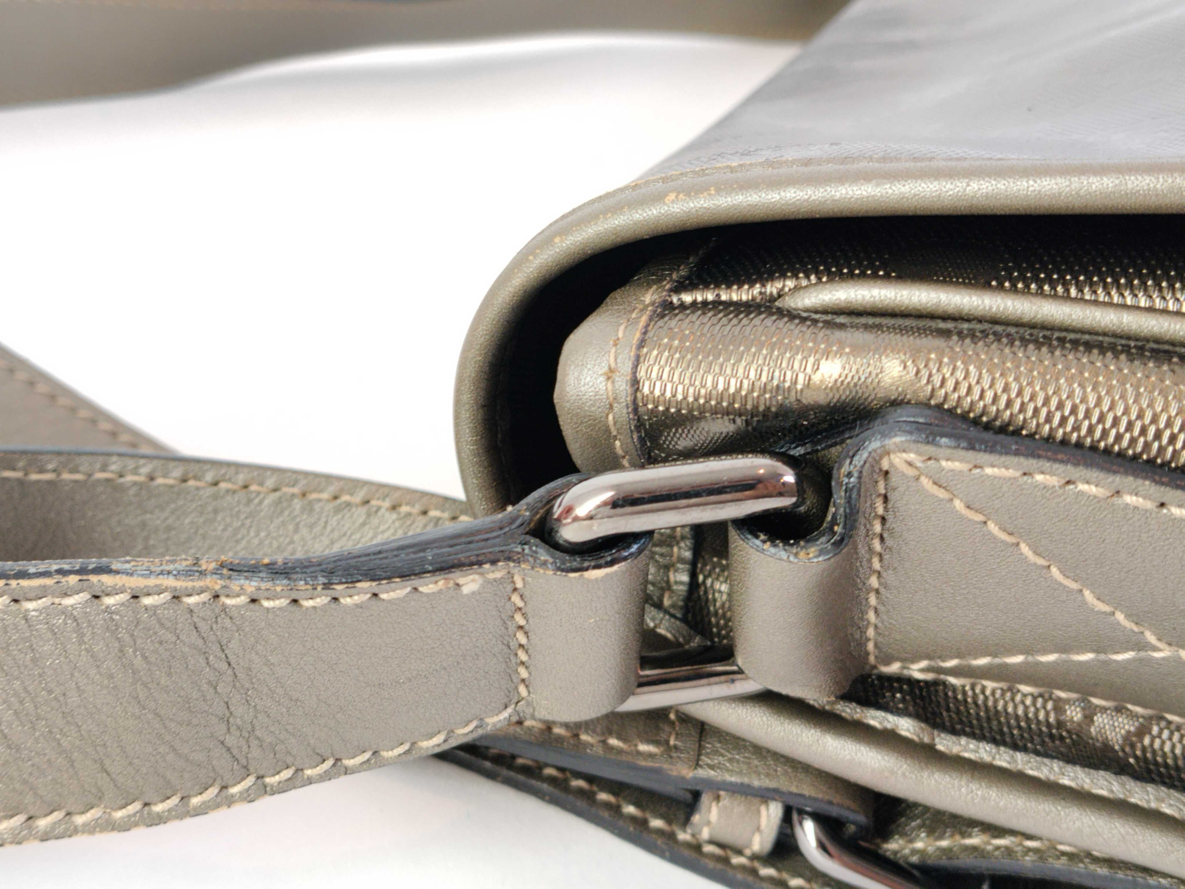 GG Messenger Bag Metallic Shoulder Bag — view 5