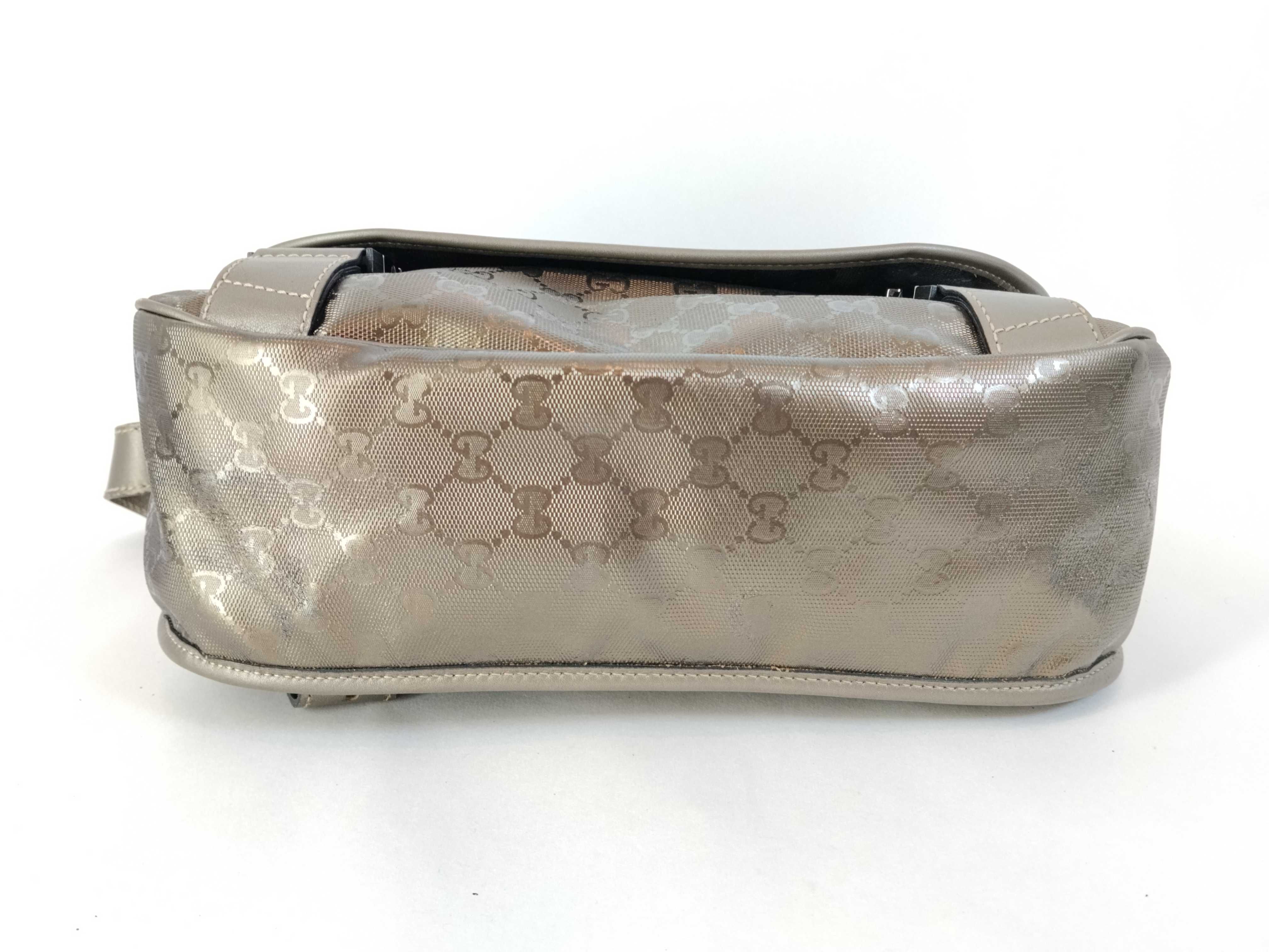 GG Messenger Bag Metallic Shoulder Bag — view 7