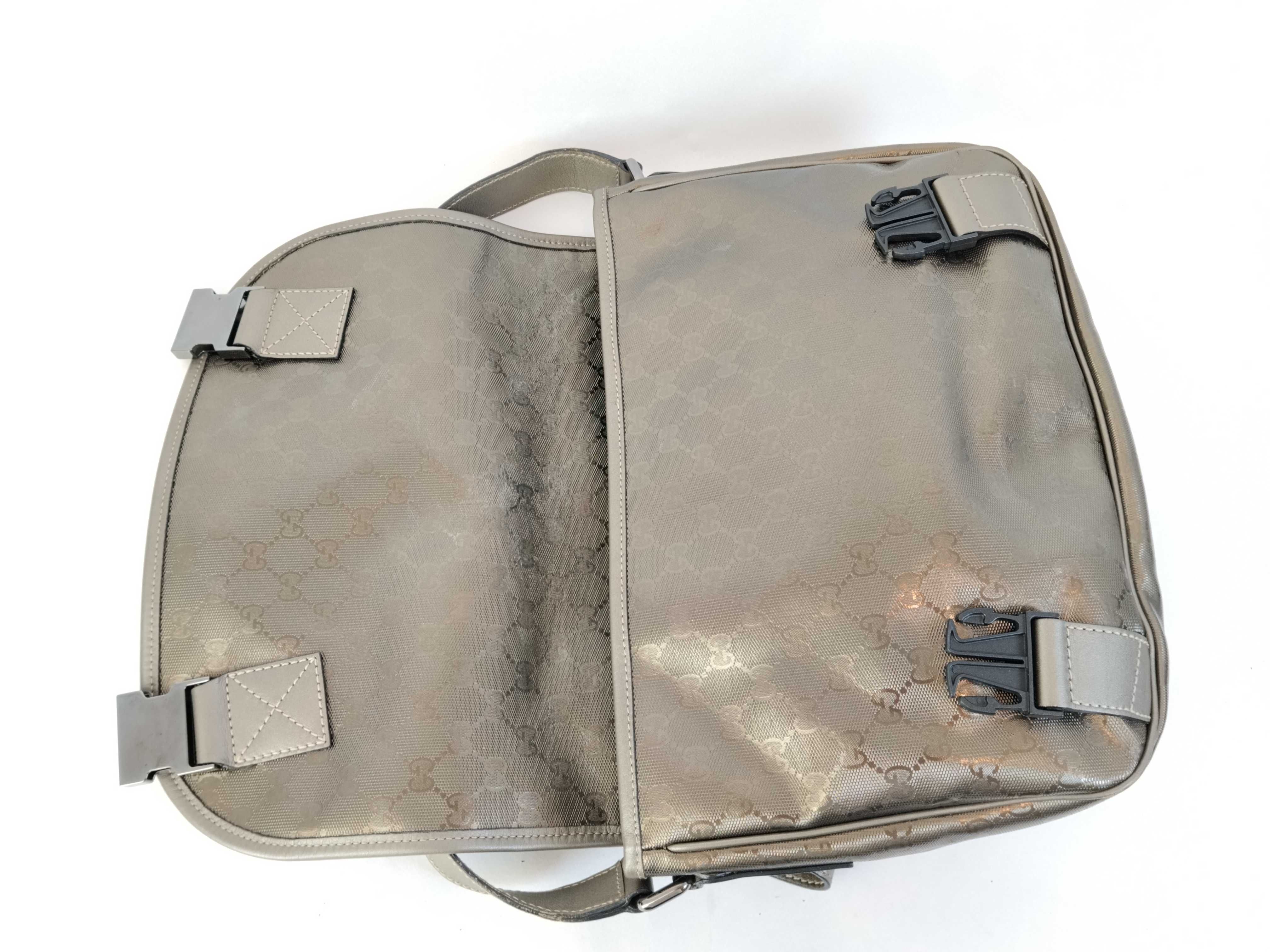 GG Messenger Bag Metallic Shoulder Bag — view 8