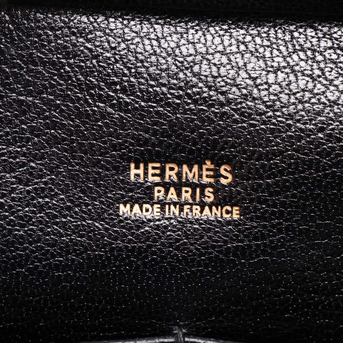 Plume 32 Box Calf Black Gold Hardware X: 1994 — view 8