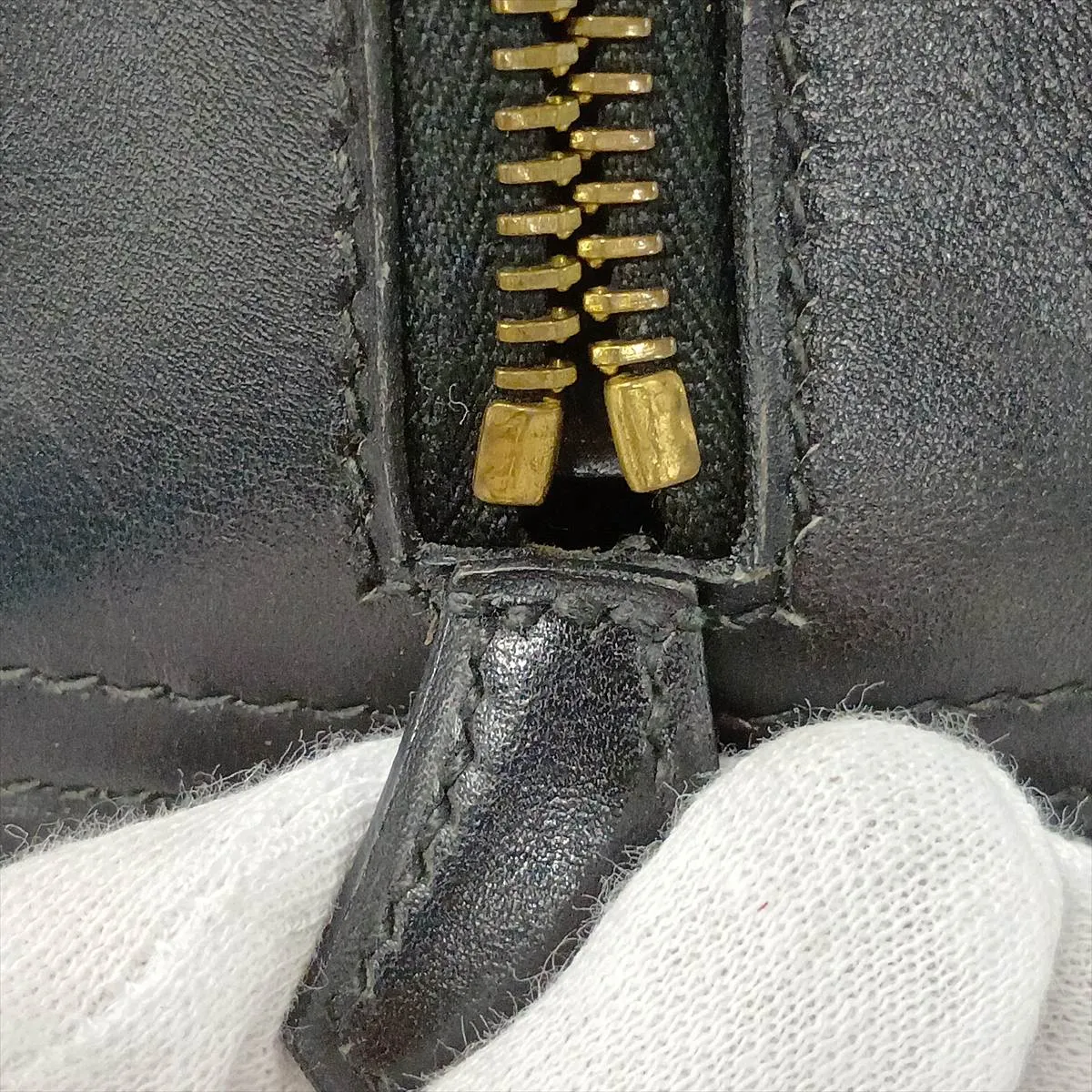 Plume 32 Box Calf Black Gold Hardware X: 1994 — view 10