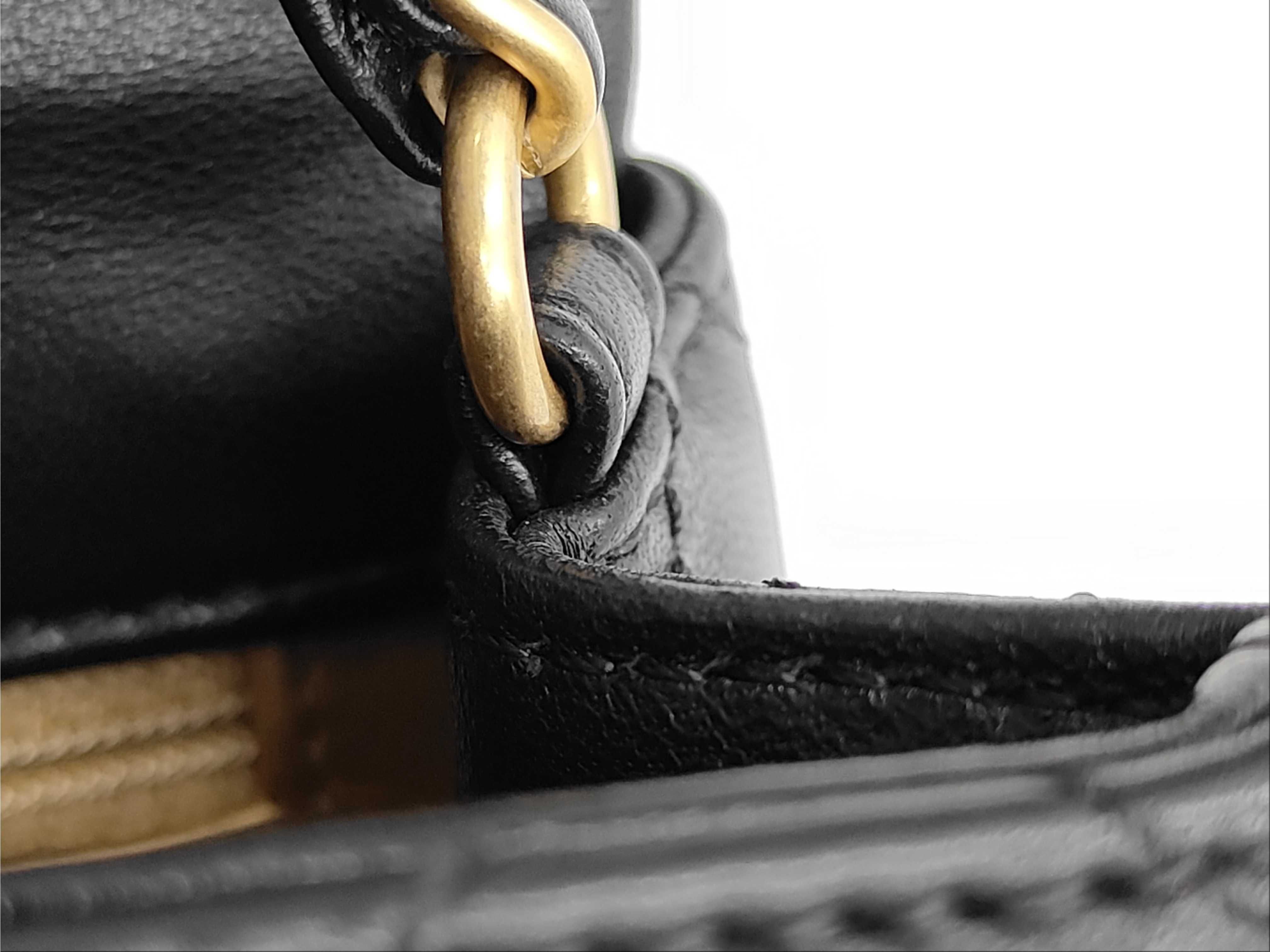 Mini Matelasse 17 Coco Ball Chain Shoulder Bag — view 12