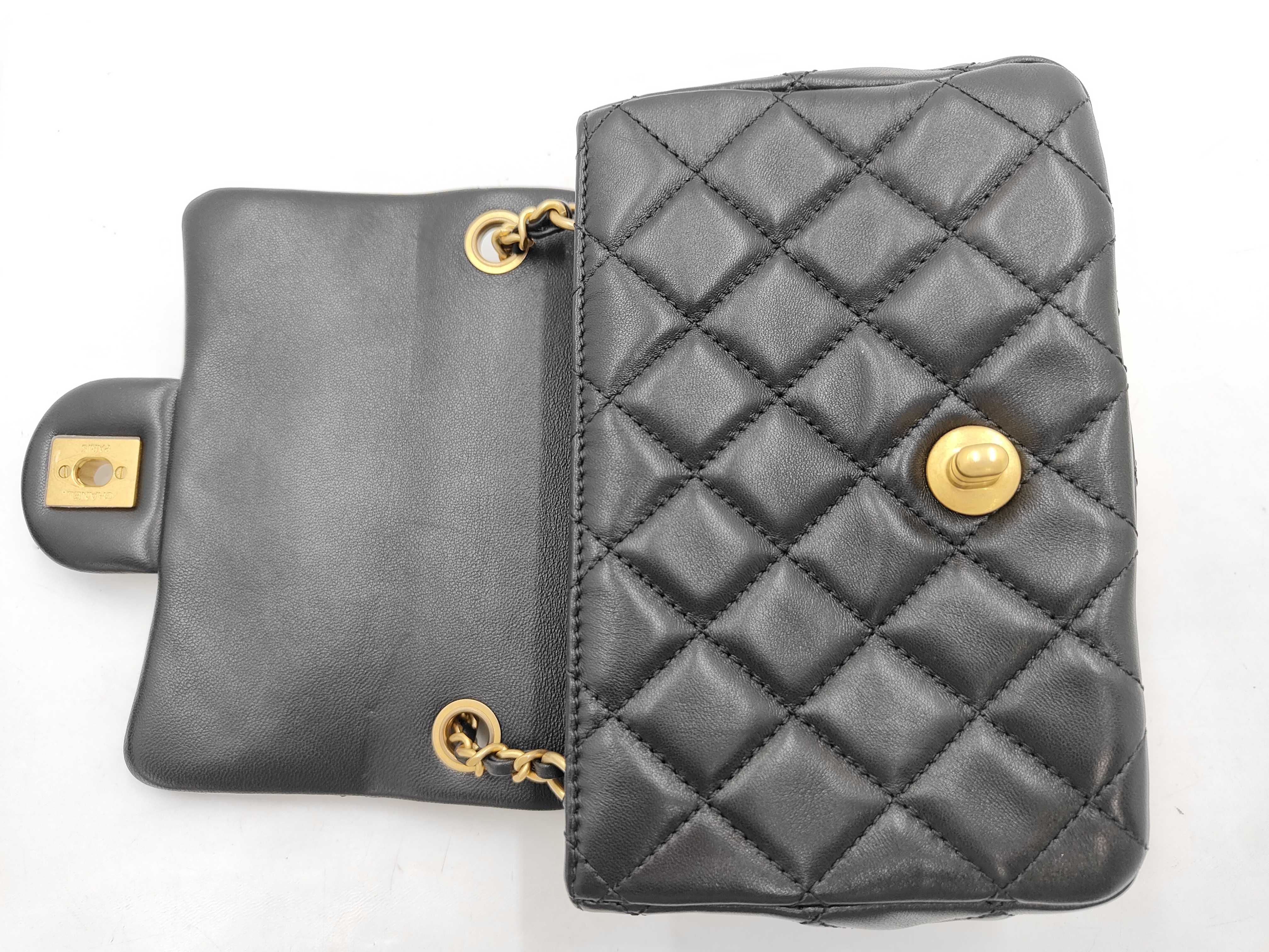 Mini Matelasse 17 Coco Ball Chain Shoulder Bag — view 7