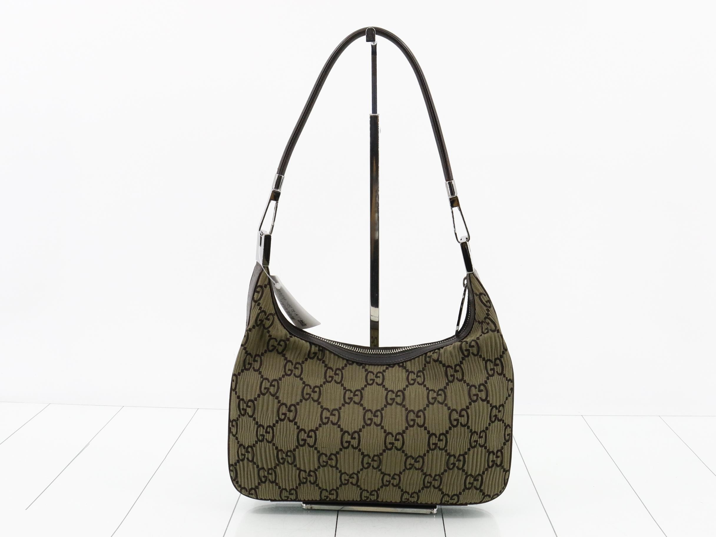Pleated GG One-Shoulder Bag — view 2