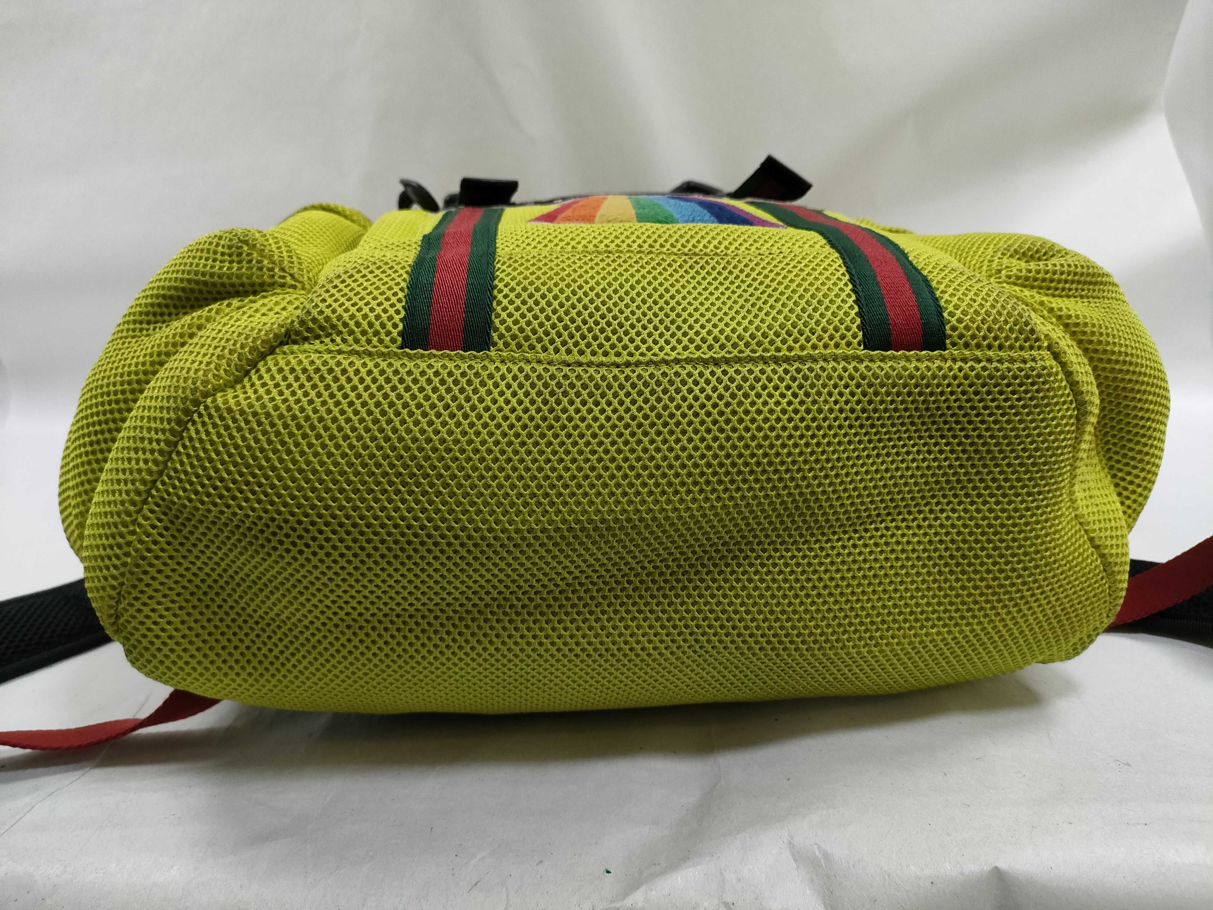 PH- Hollywood Backpack Mesh Yellow Green 30cm Backpack — view 7