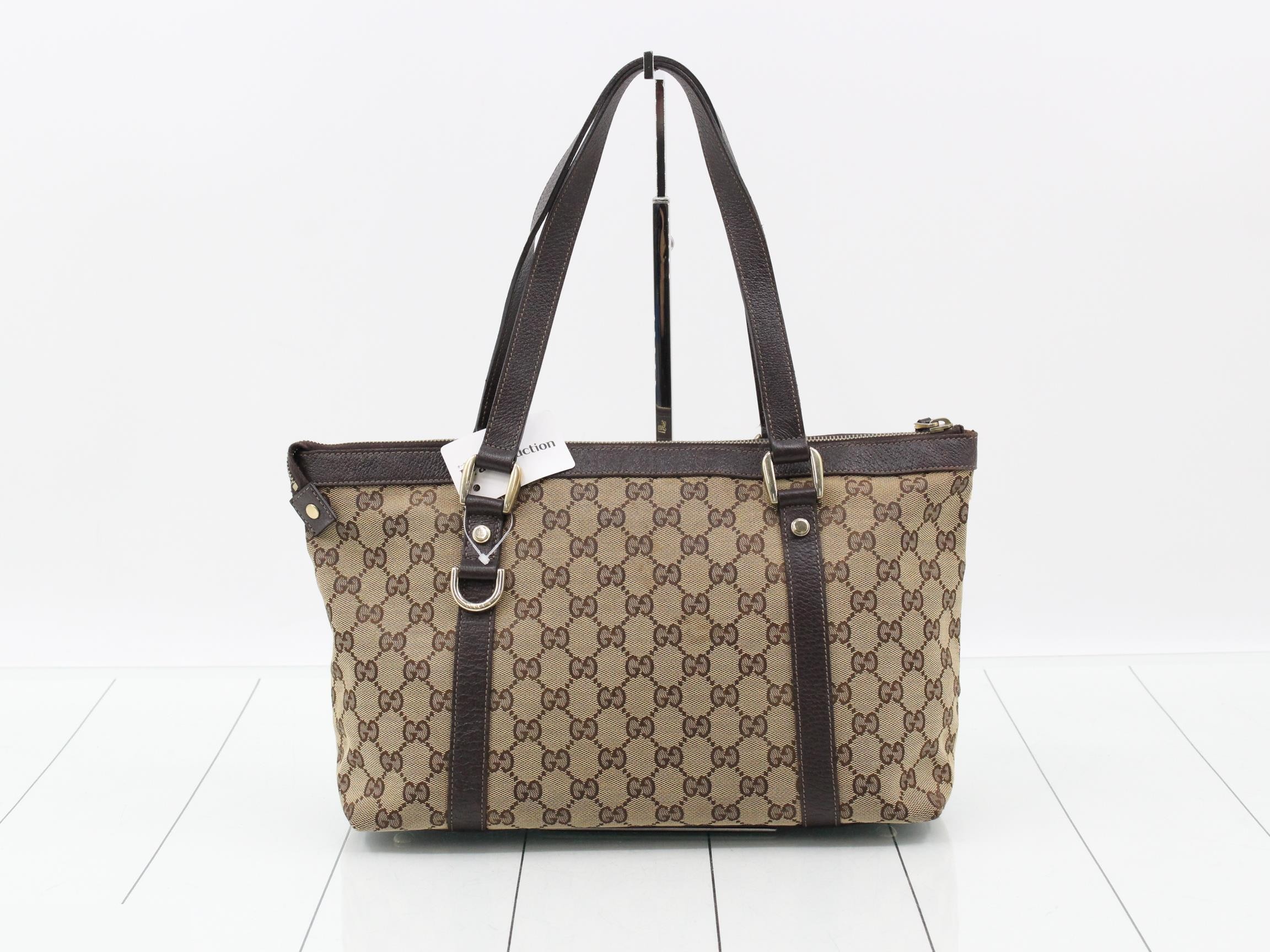 Abbey Tote Bag, Brown, 141470, 213317 — view 2