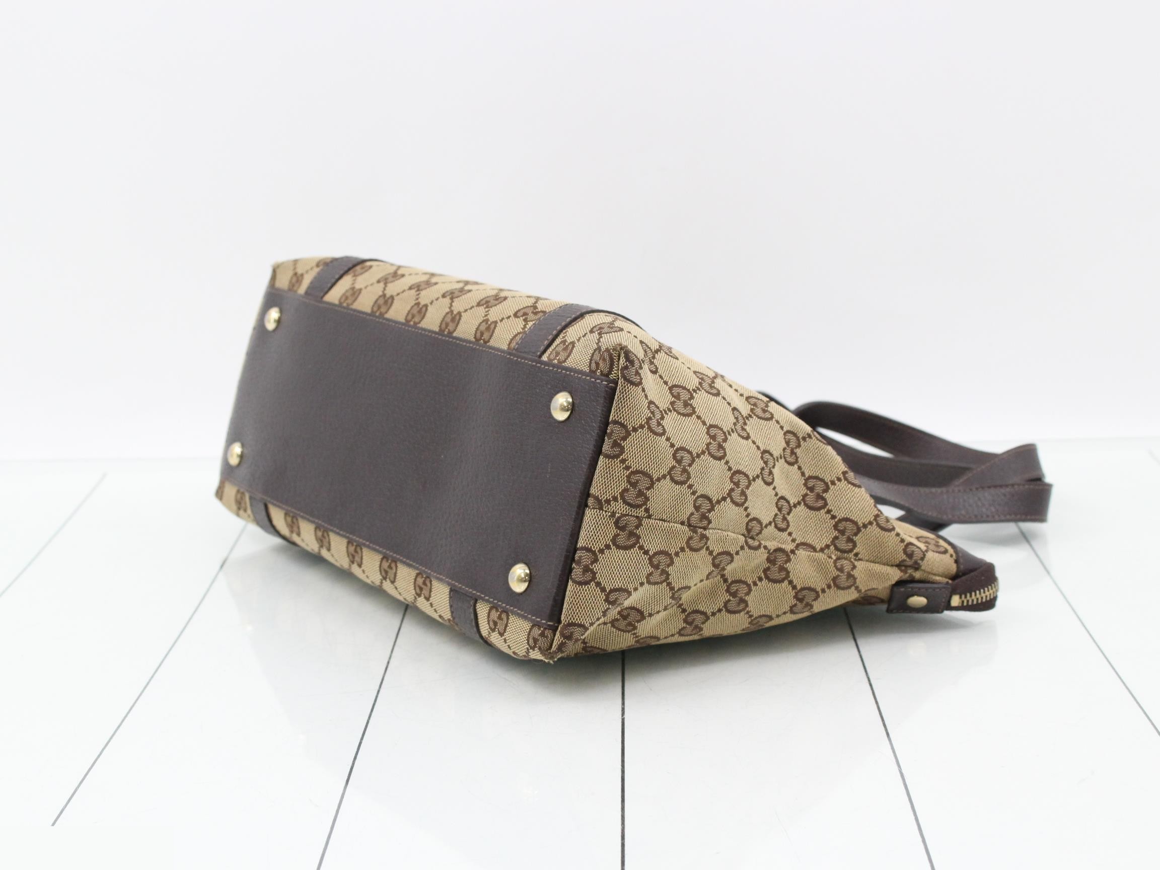 Abbey Tote Bag, Brown, 141470, 213317 — view 6