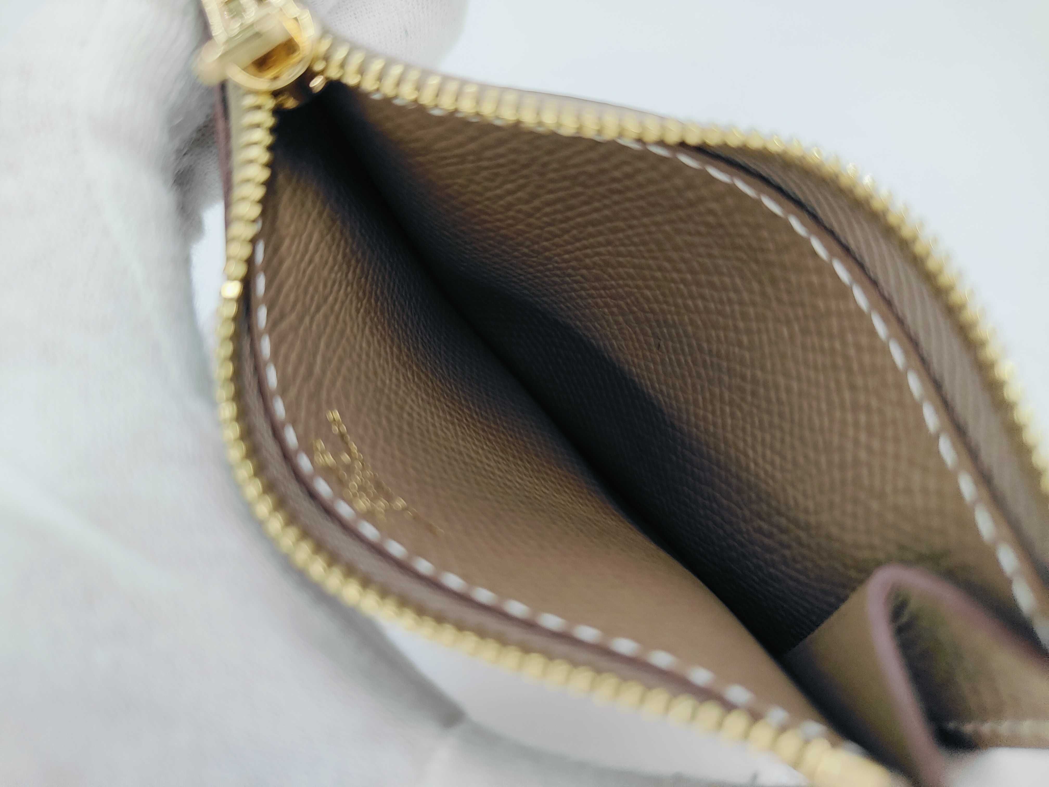 Constance Slim Veau Epsom Compact Wallet with Coin Case B: 2023 Wallet — view 12