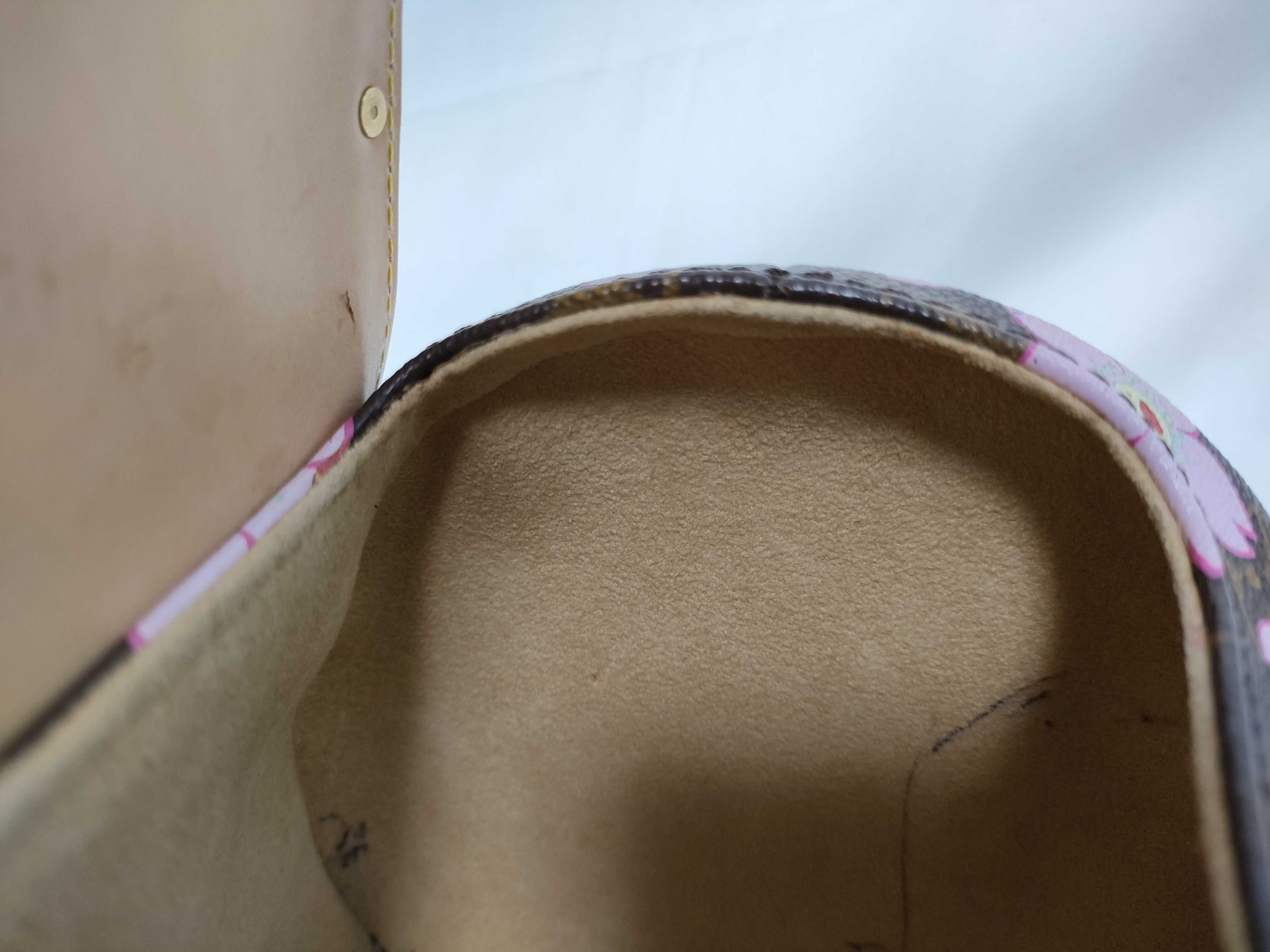 Monogram Vuitton Cherry Blossom Papillon Handbag — view 12