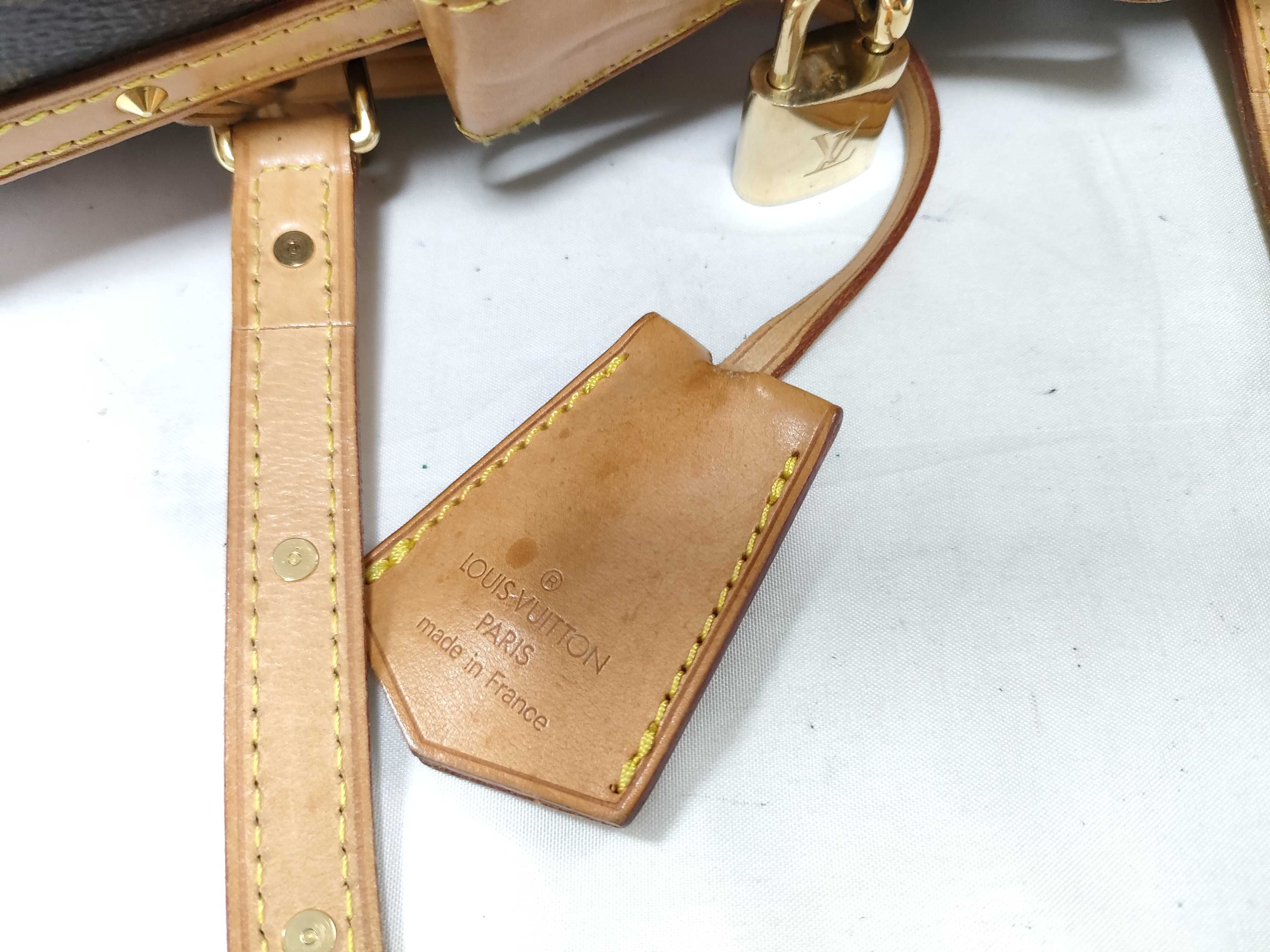 Monogram Vuitton Cherry Blossom Papillon Handbag — view 9