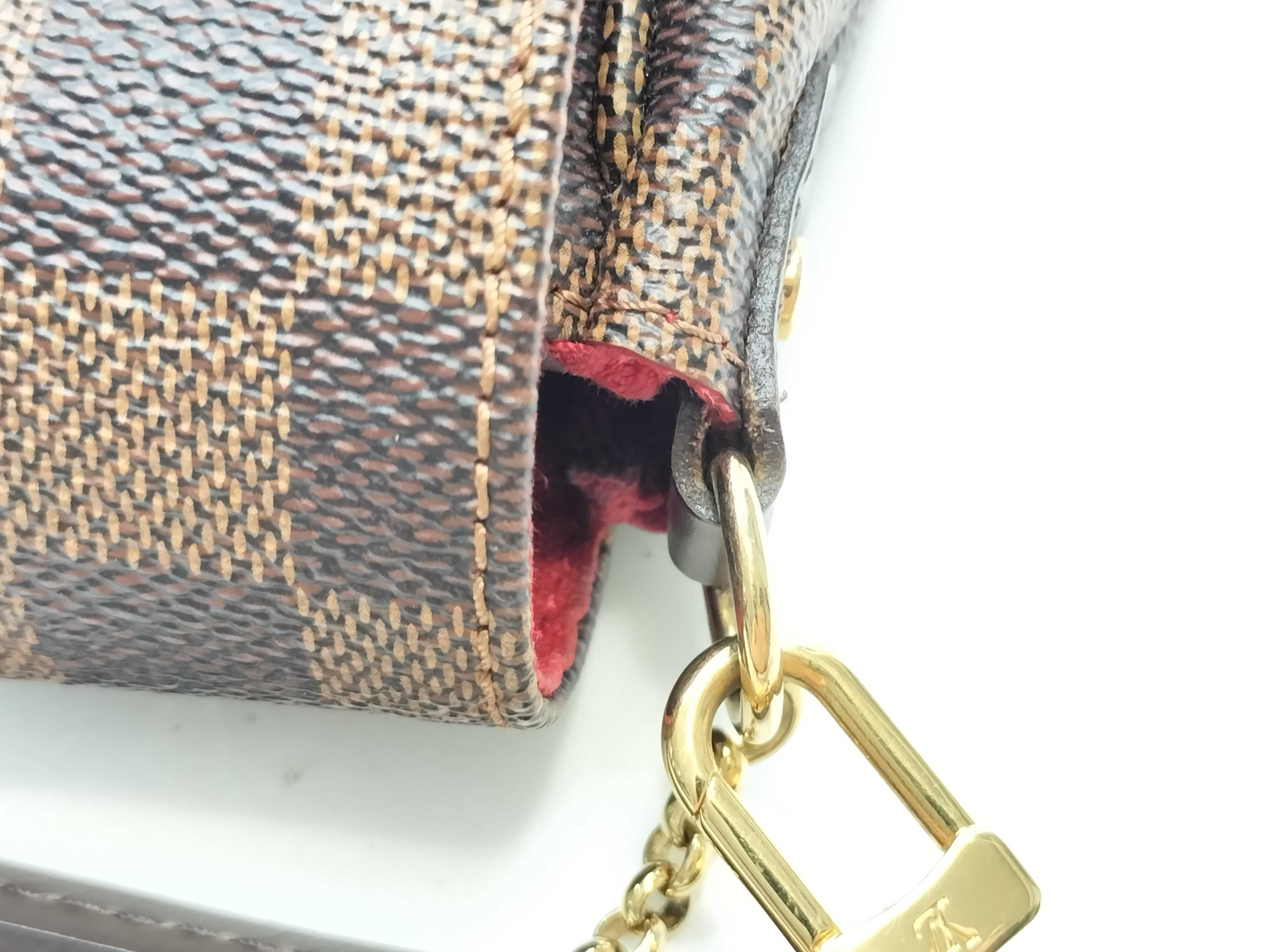 Damier N41129 Favorite MM Shoulder Bag — view 8