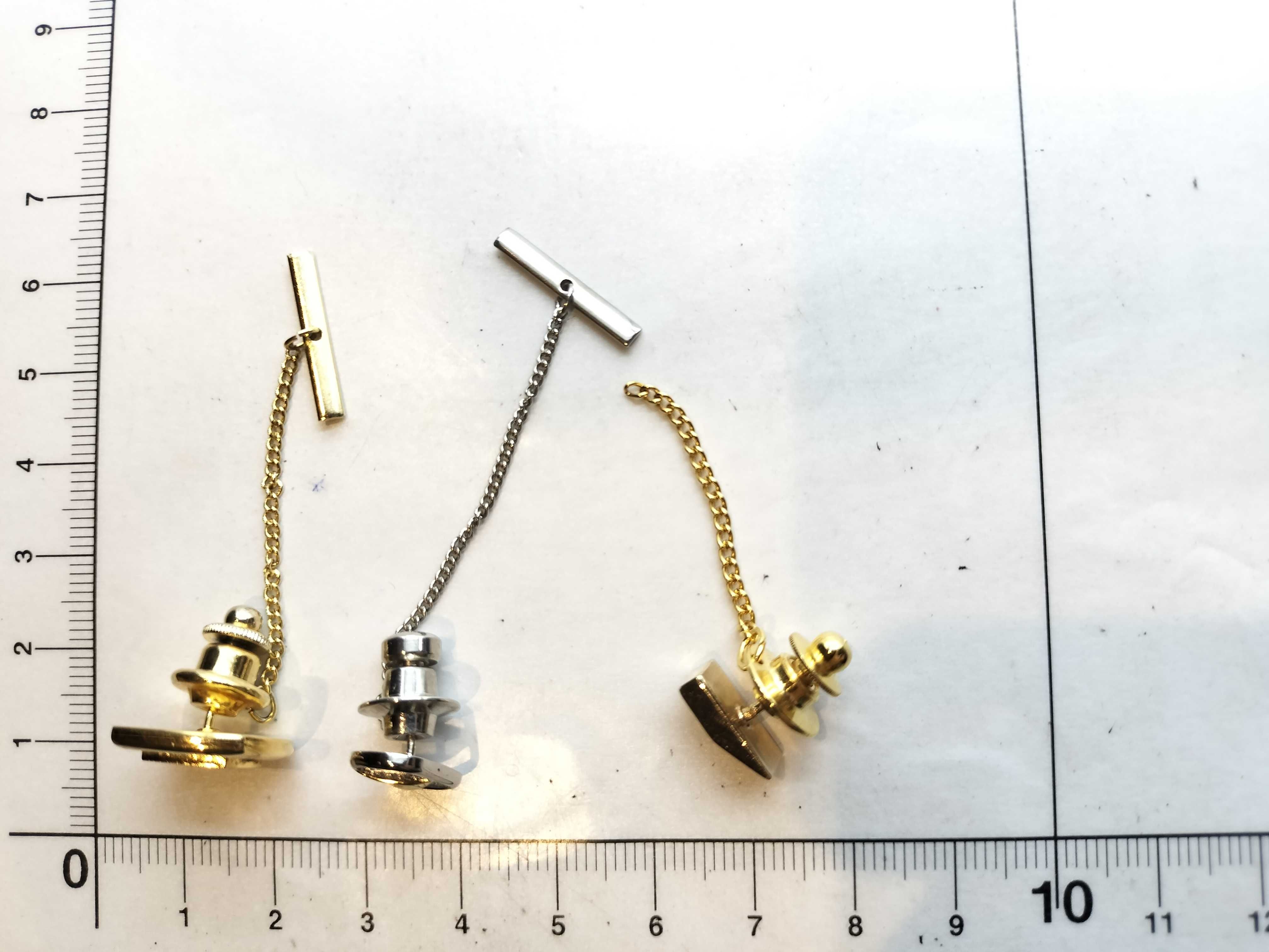 Renoma, Valentino tie tack pins (3 pieces) - tie clips and cufflinks — view 8