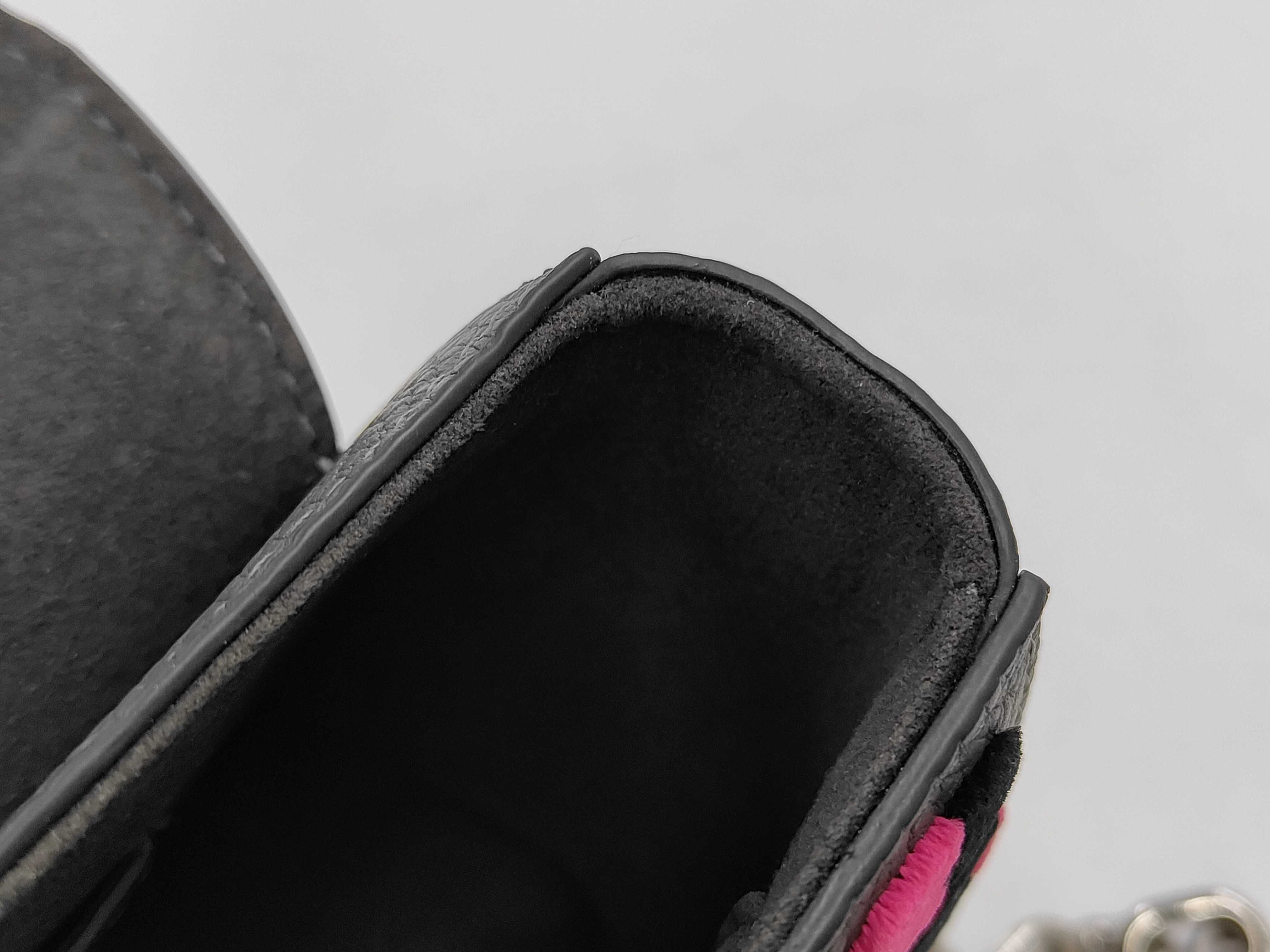 2341 Twist Shoulder Bag, Black/Pink — view 10