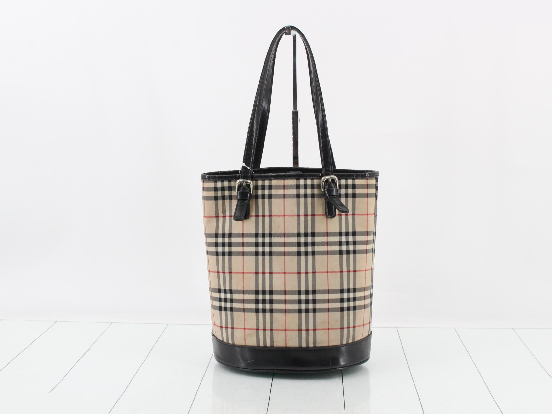Nova Check Tote Bag — view 2