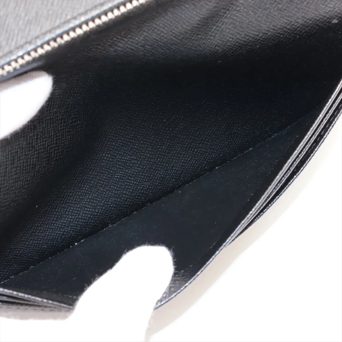 Damier Graphite Portefeuille Brazza N62665 SP2010 Black Long Wallet — view 4