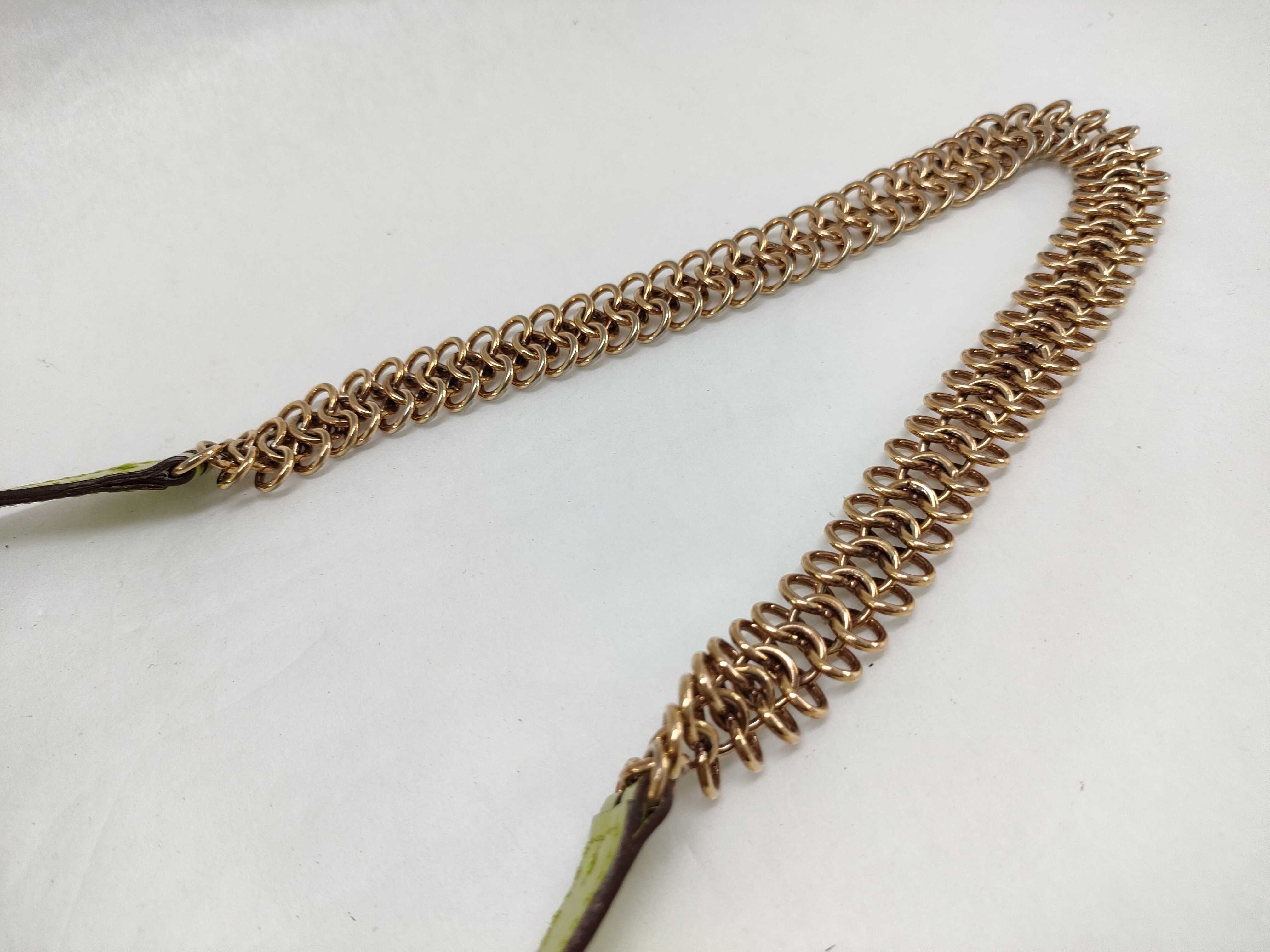 nylon chain handbag, one-shoulder bag with triangular logo and satin lining. — view 3