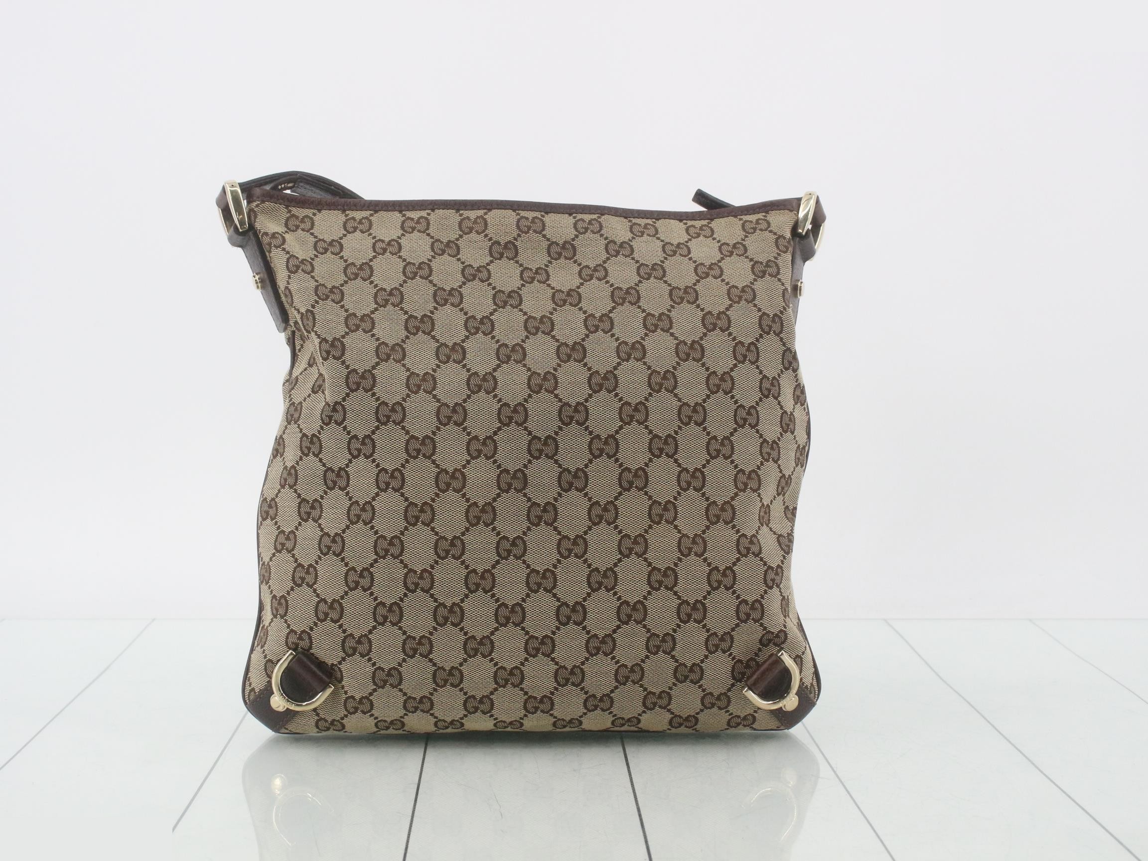Abbey GG Canvas Shoulder Bag — view 2