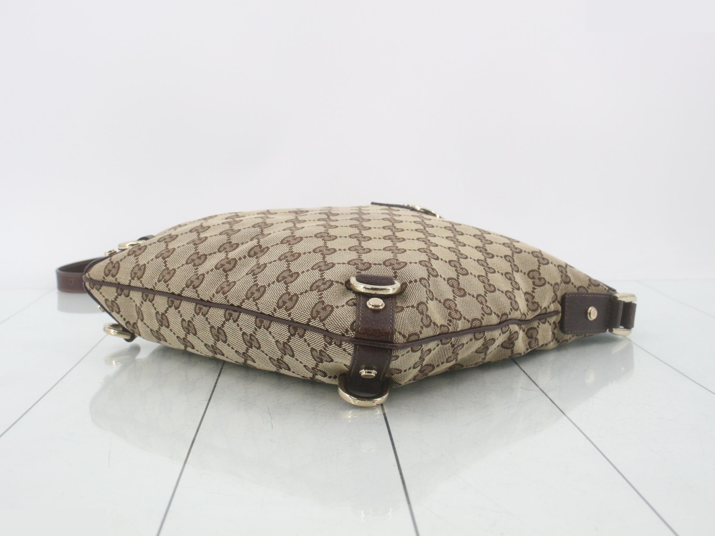 Abbey GG Canvas Shoulder Bag — view 6
