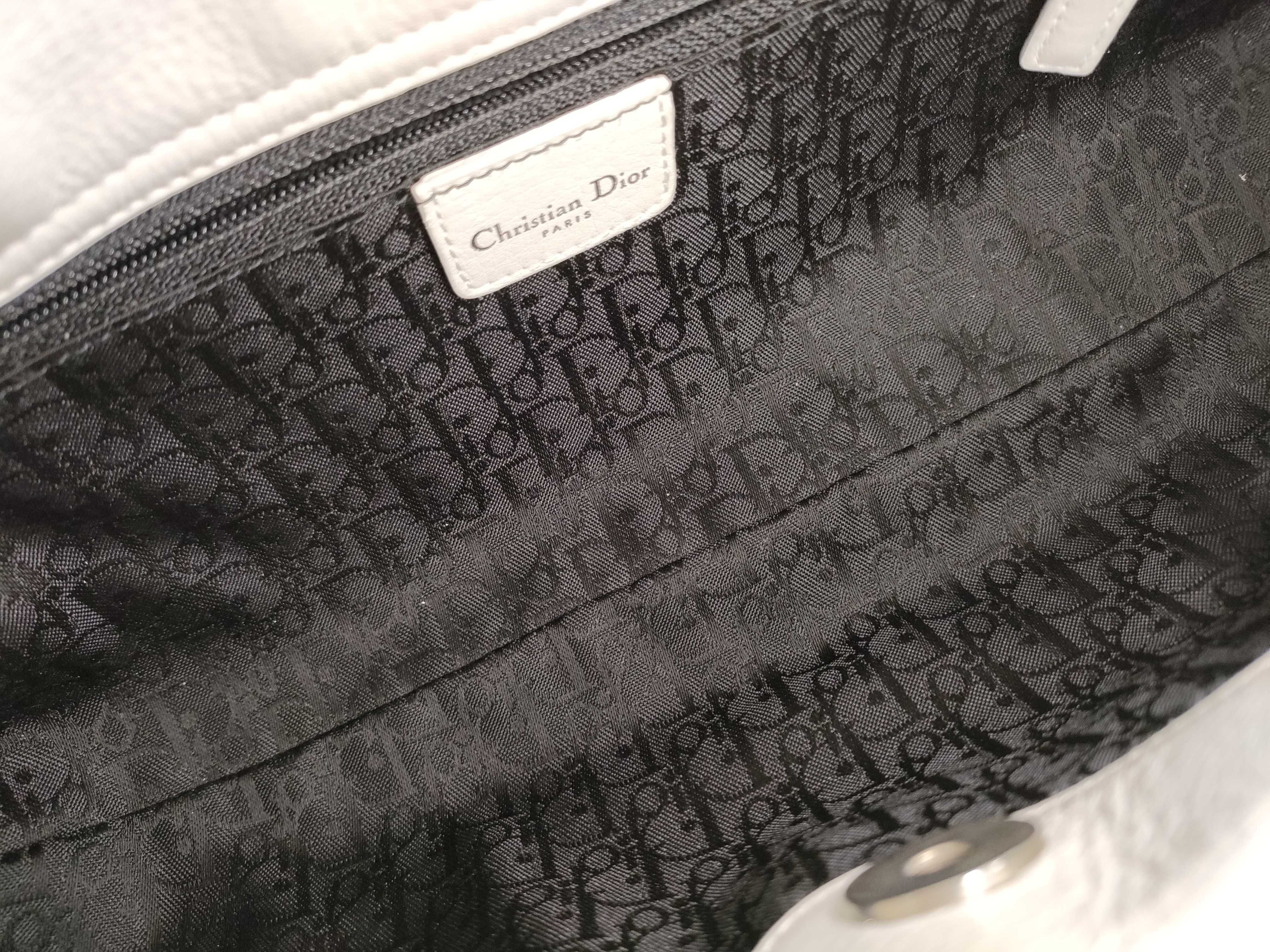 Leather Shoulder Bag White Shoulder Bag — view 11
