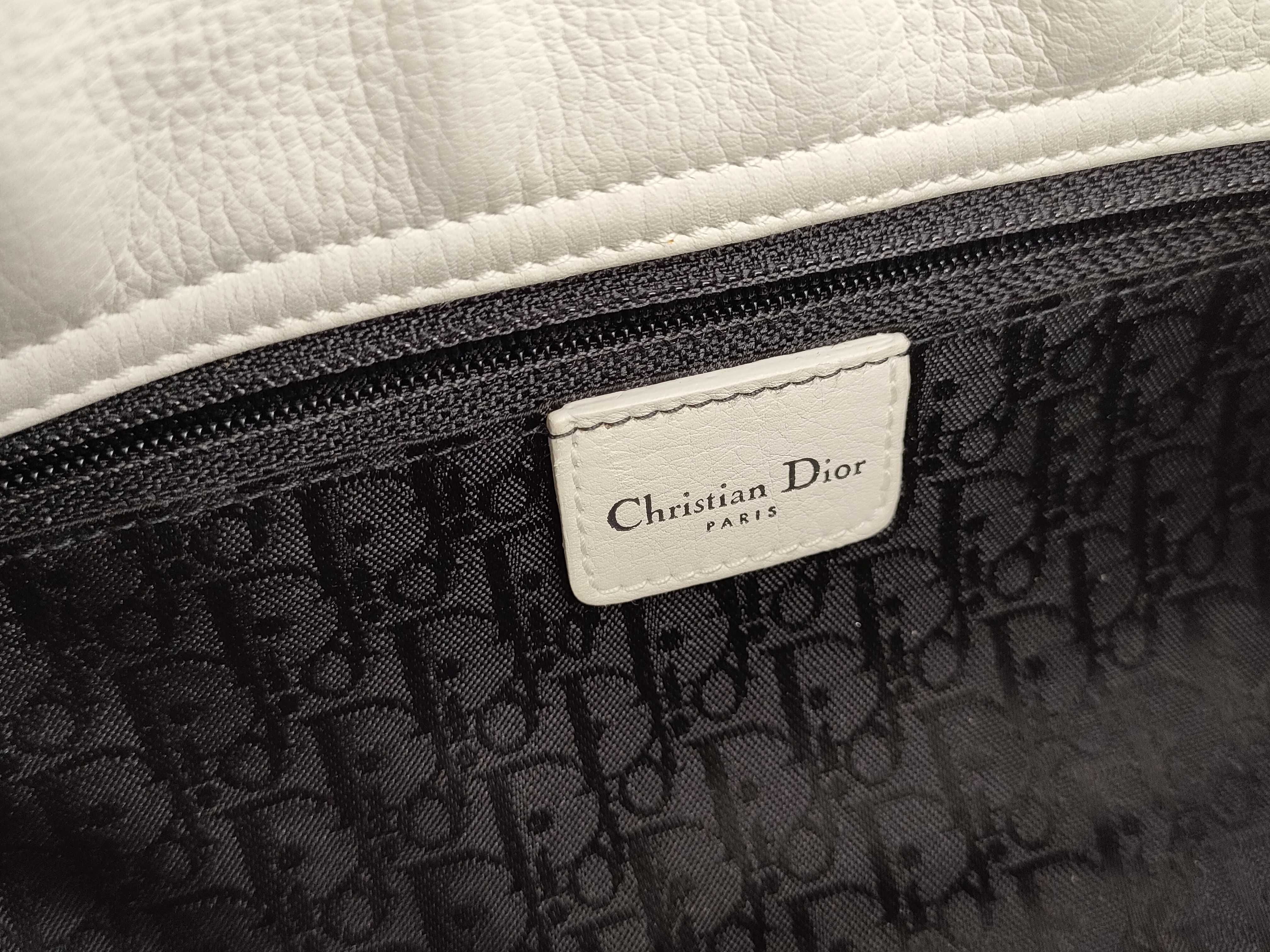 Leather Shoulder Bag White Shoulder Bag — view 12