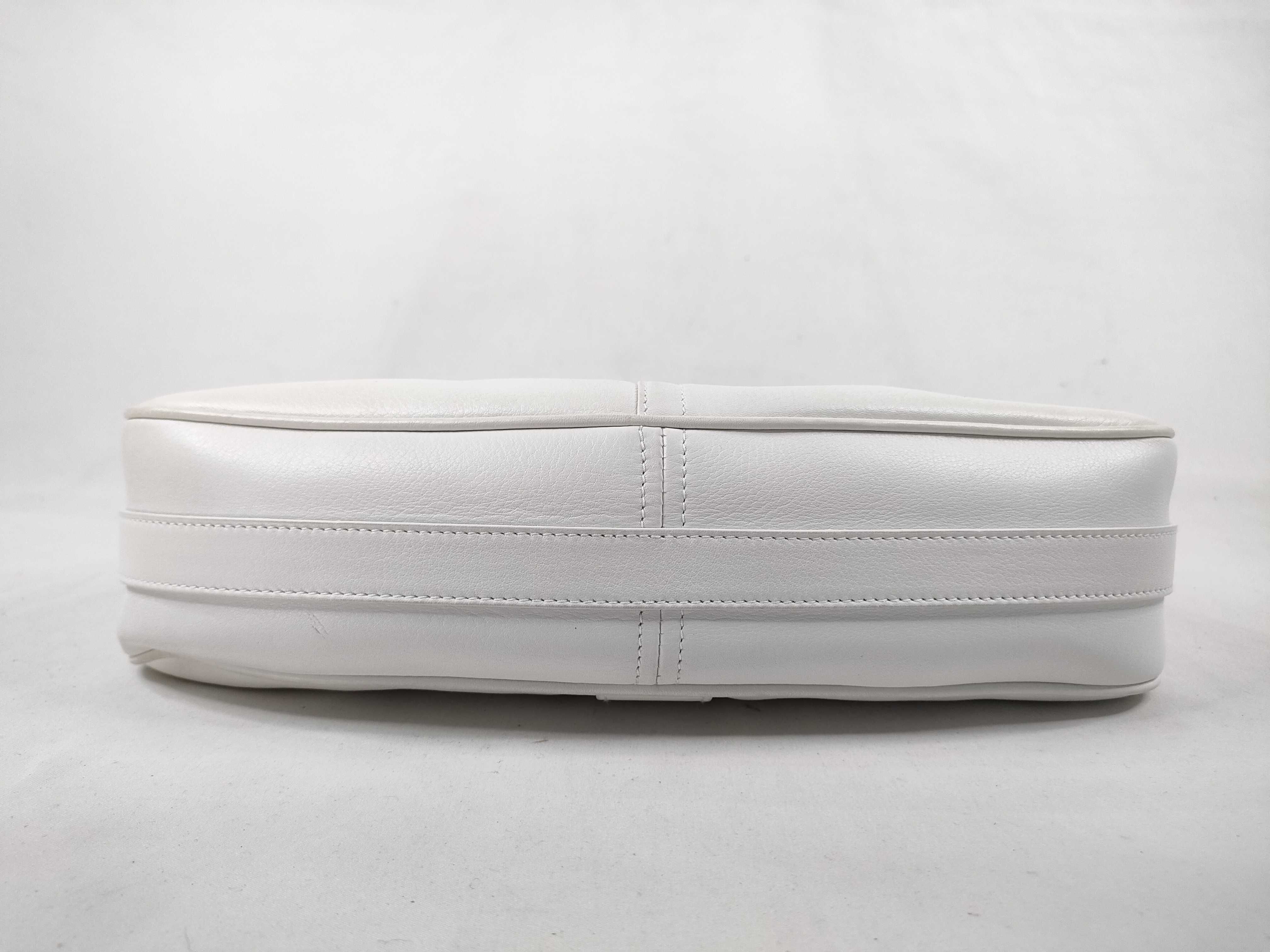 Leather Shoulder Bag White Shoulder Bag — view 7