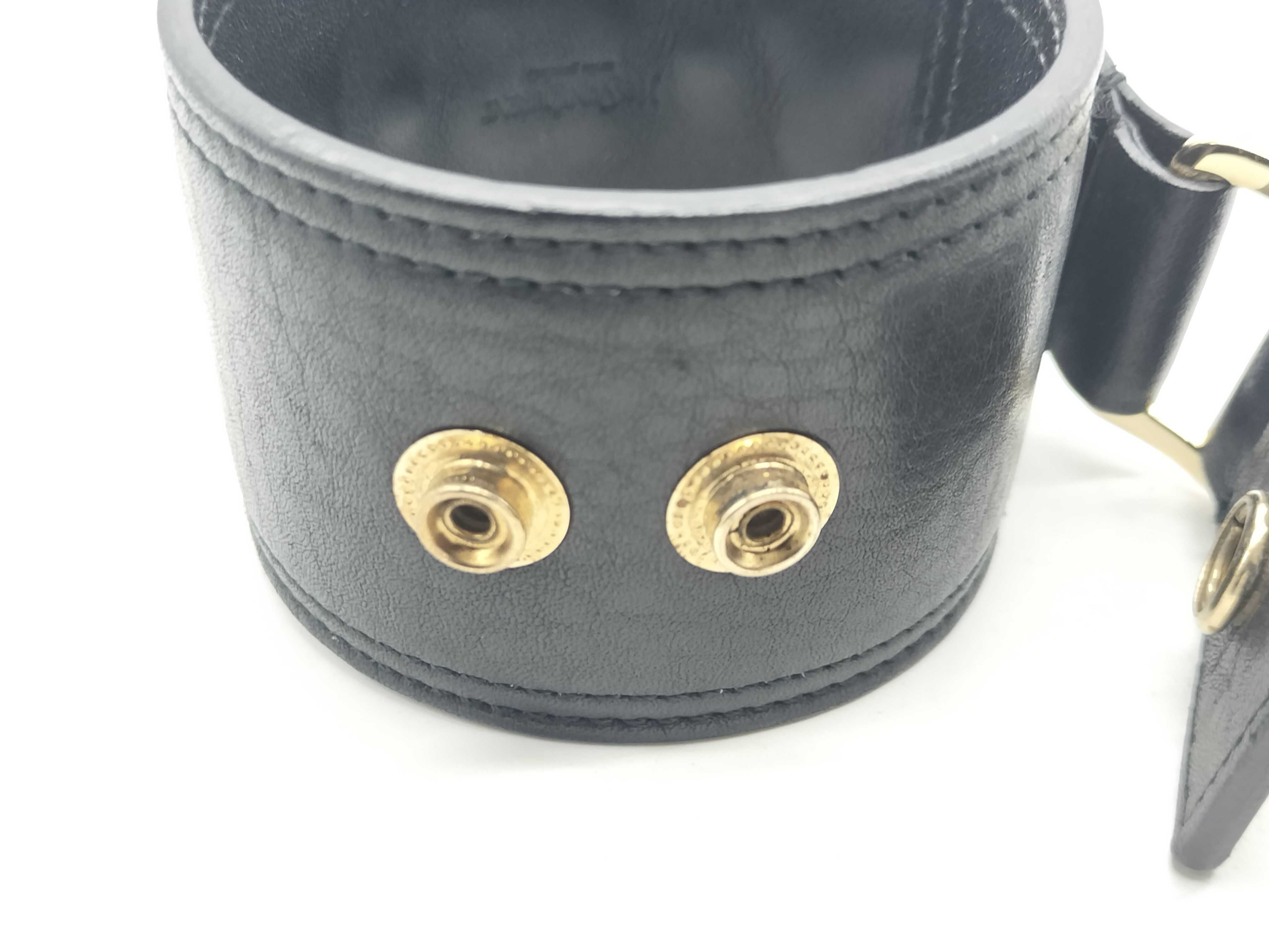 Monza YSL Bangle Leather Black 126081 Bracelet/Bangle — view 5