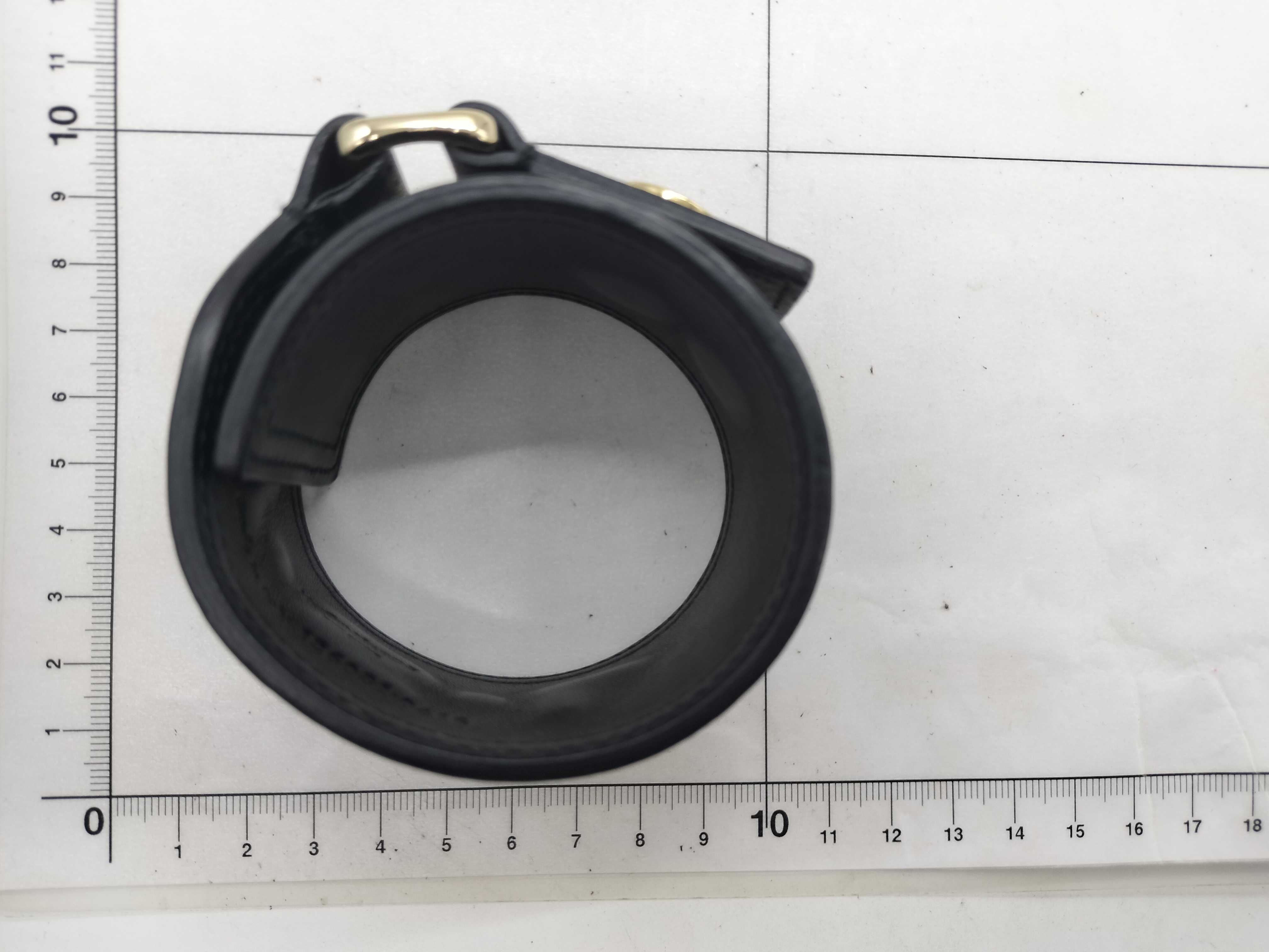 Monza YSL Bangle Leather Black 126081 Bracelet/Bangle — view 7