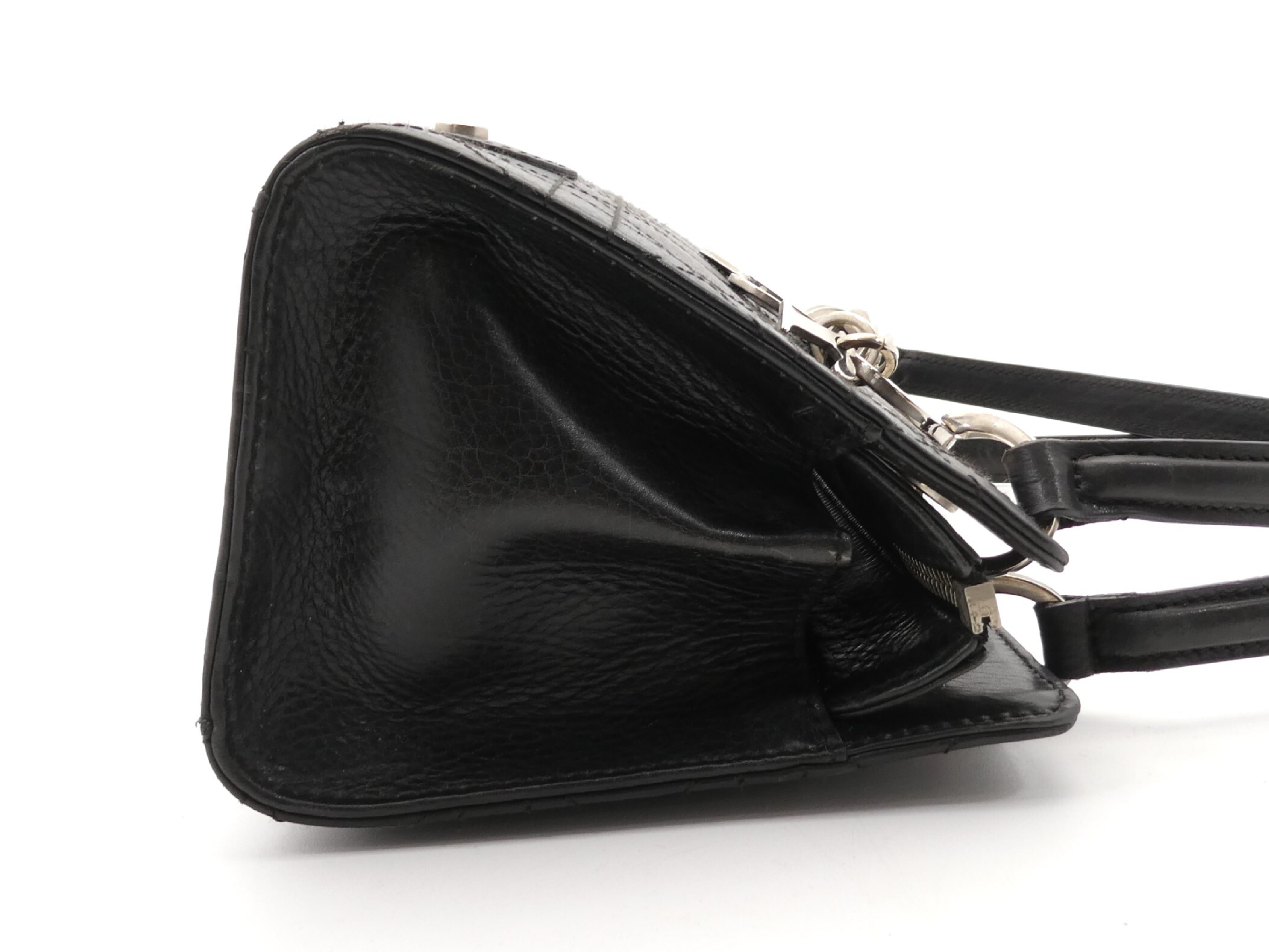 Lady Dior Cannage Leather Shoulder Bag — view 4