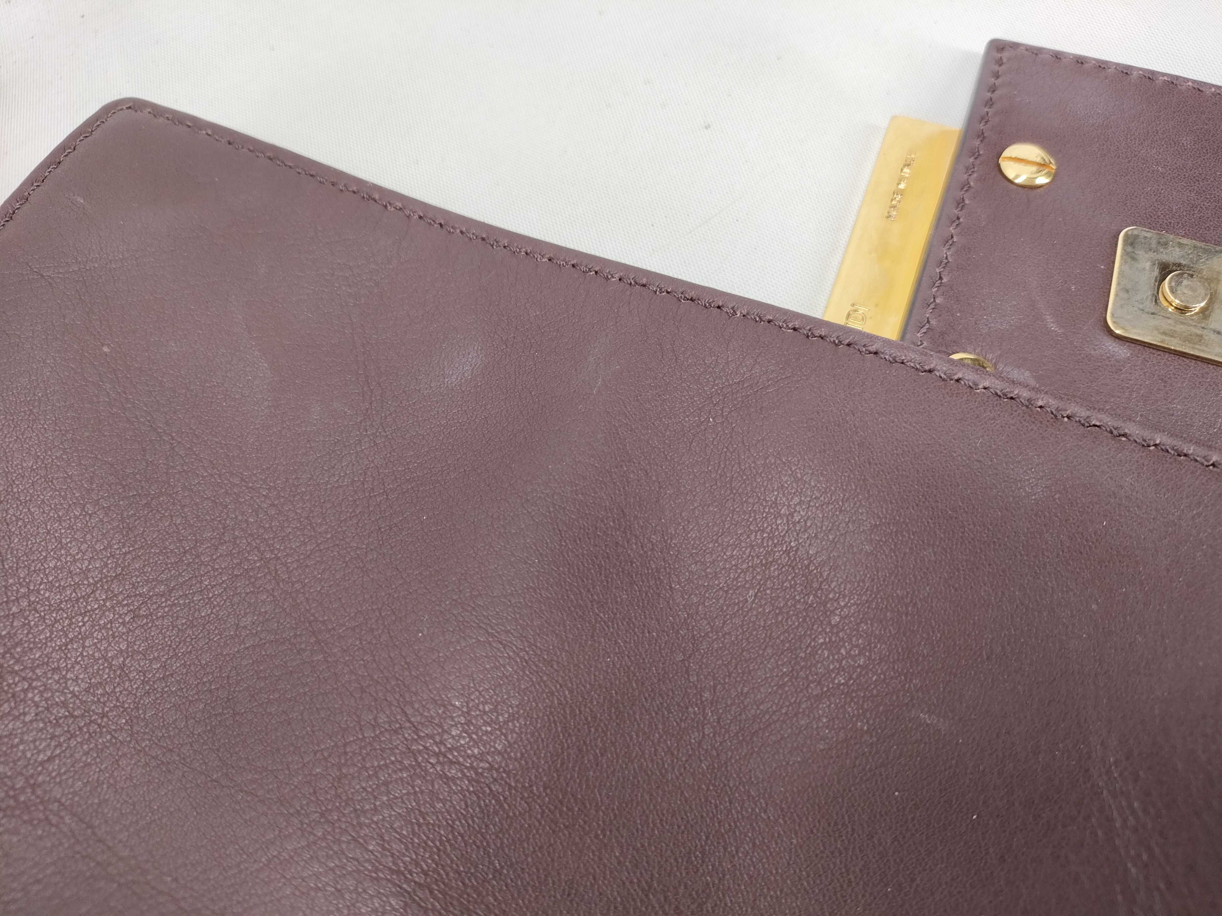 DU- Big Mamma Leather Shoulder Bag Brown 8BR638 Shoulder Bag — view 14