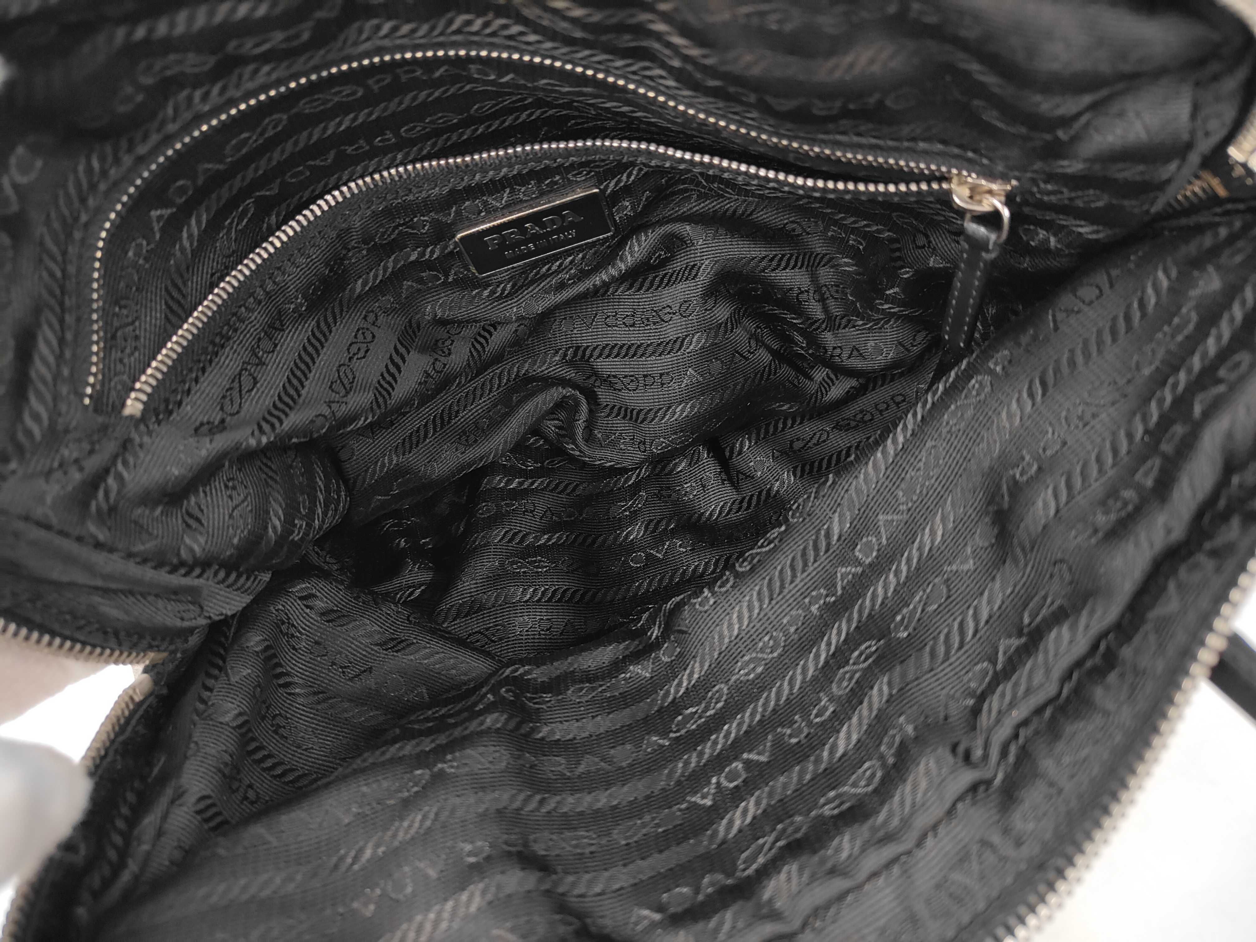 bag, triangular logo handbag — view 8