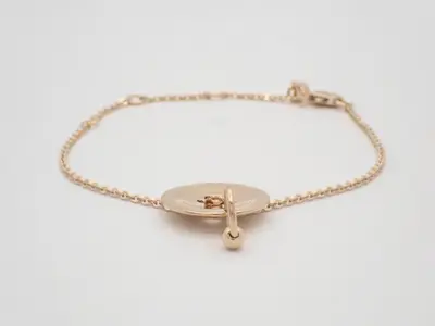Other lines: Precious metal bracelets and bangles (metal), wrist size approximately .5 cm.