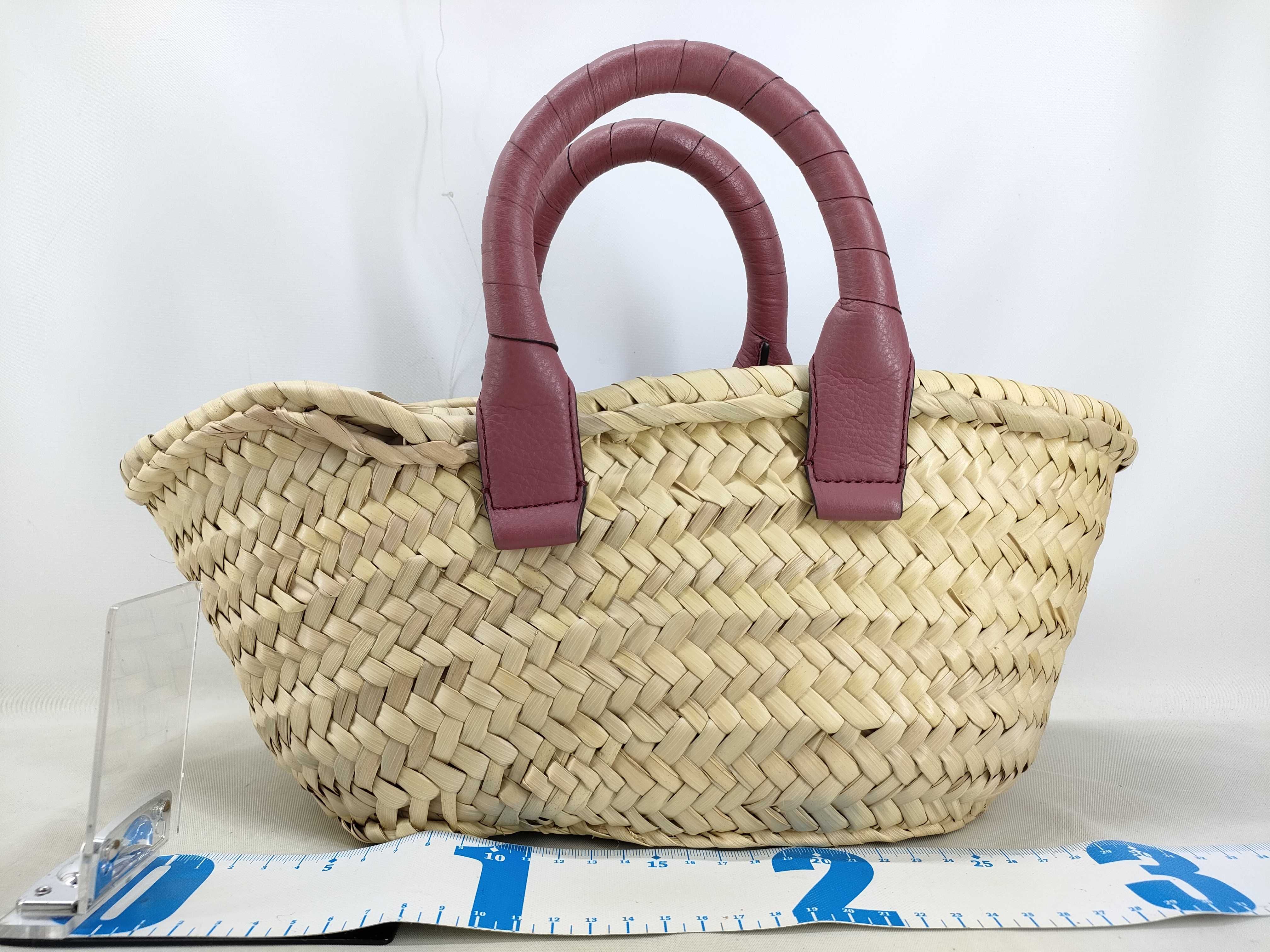 Marcie Raffia Handbag Bucket Bag — view 2