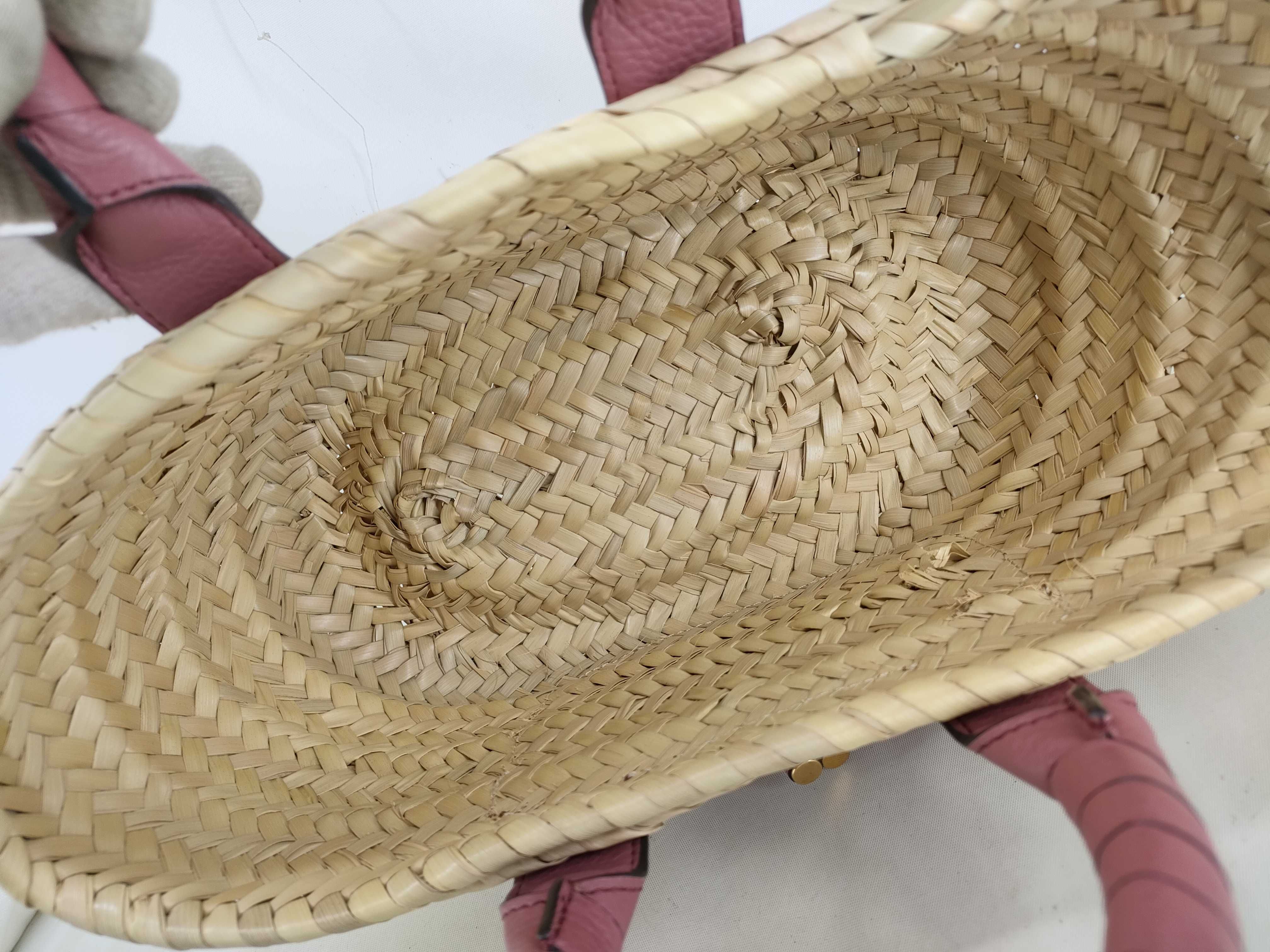 Marcie Raffia Handbag Bucket Bag — view 8