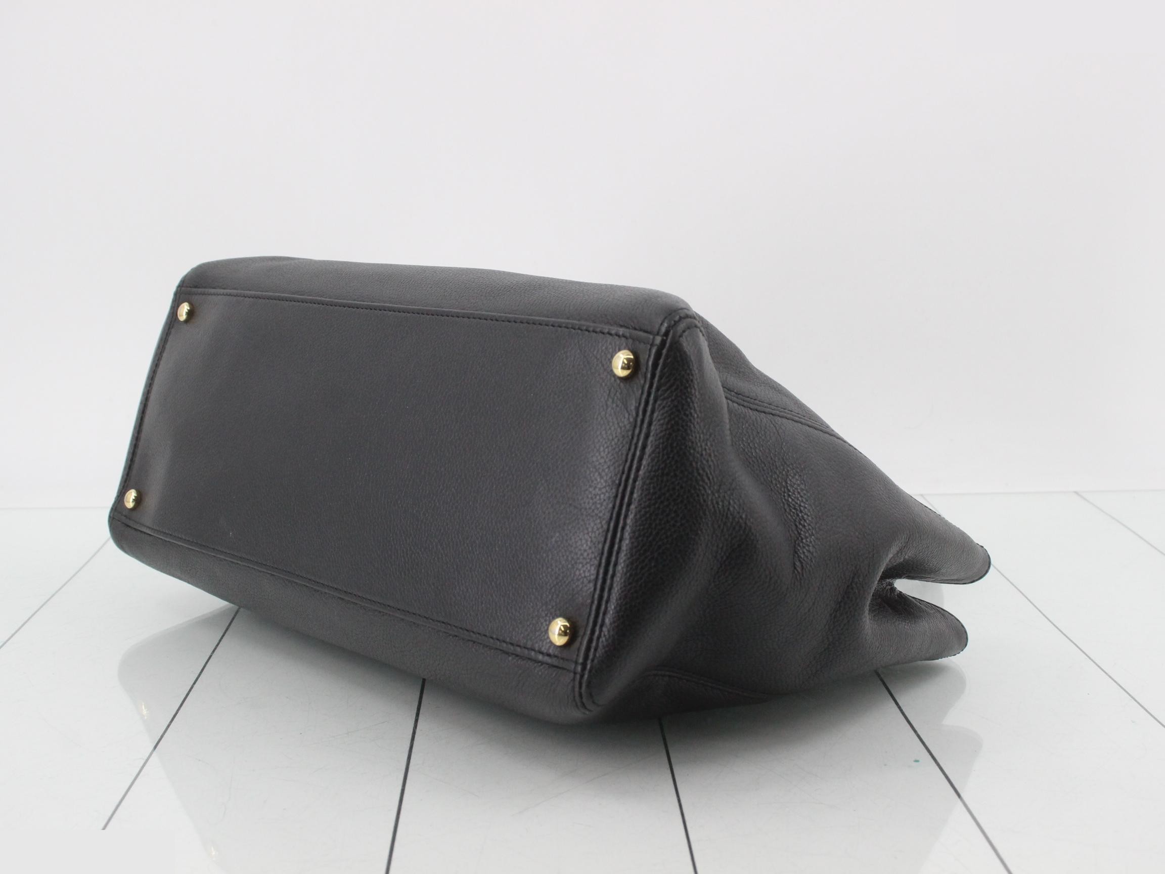 Executive handbag, black — view 6