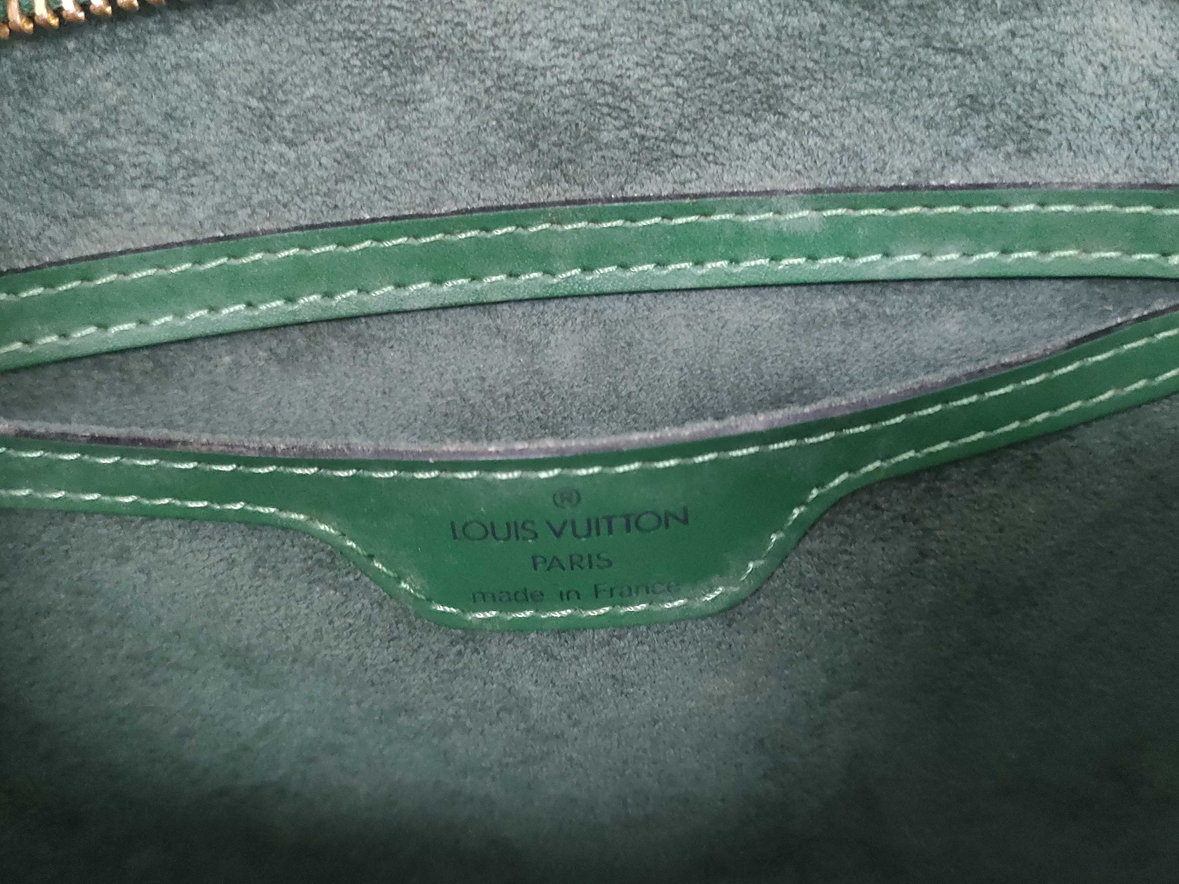 Epi Saint Jacques Tote Bag (Green) — view 12