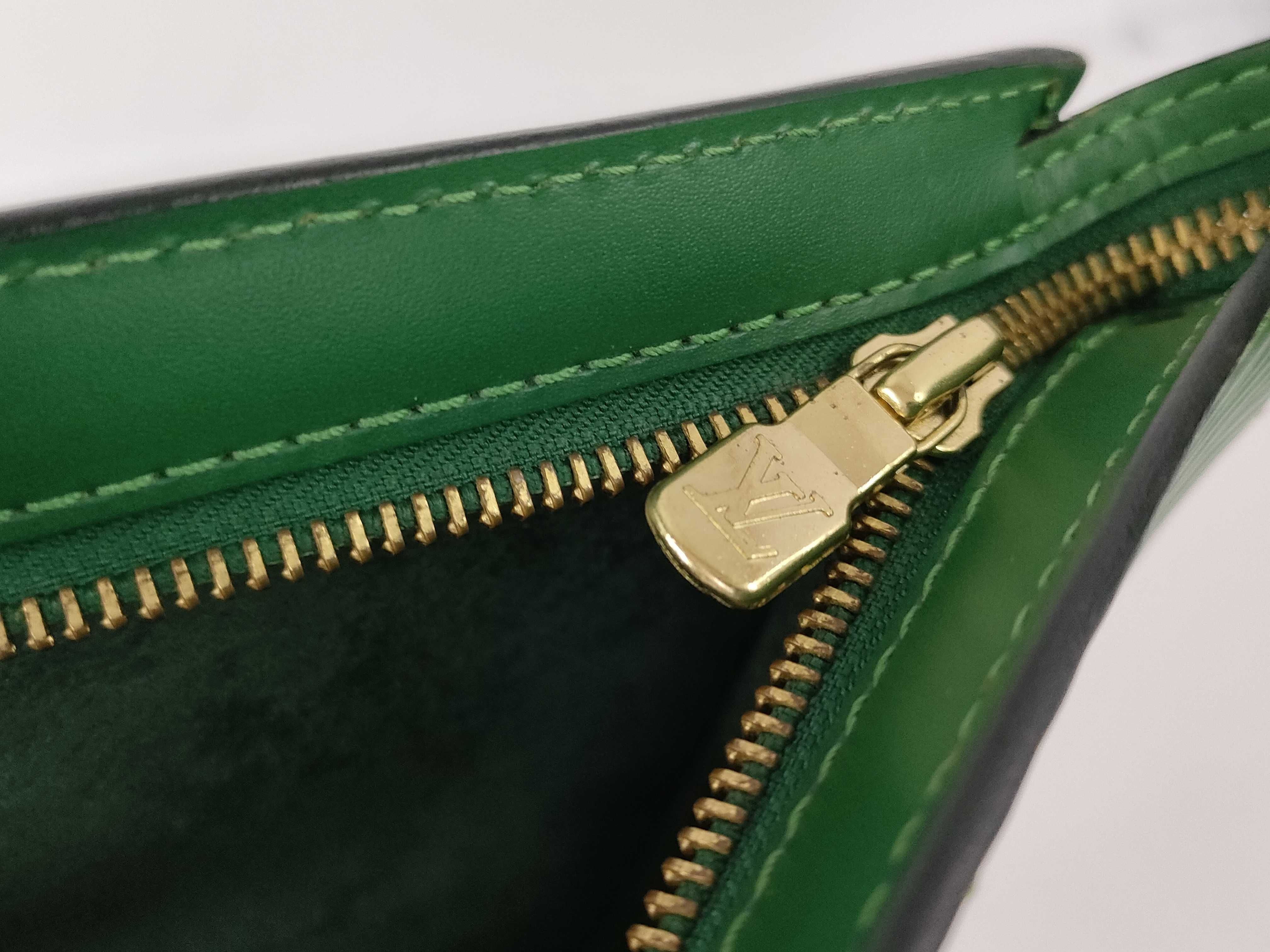 Epi Saint Jacques Tote Bag (Green) — view 13