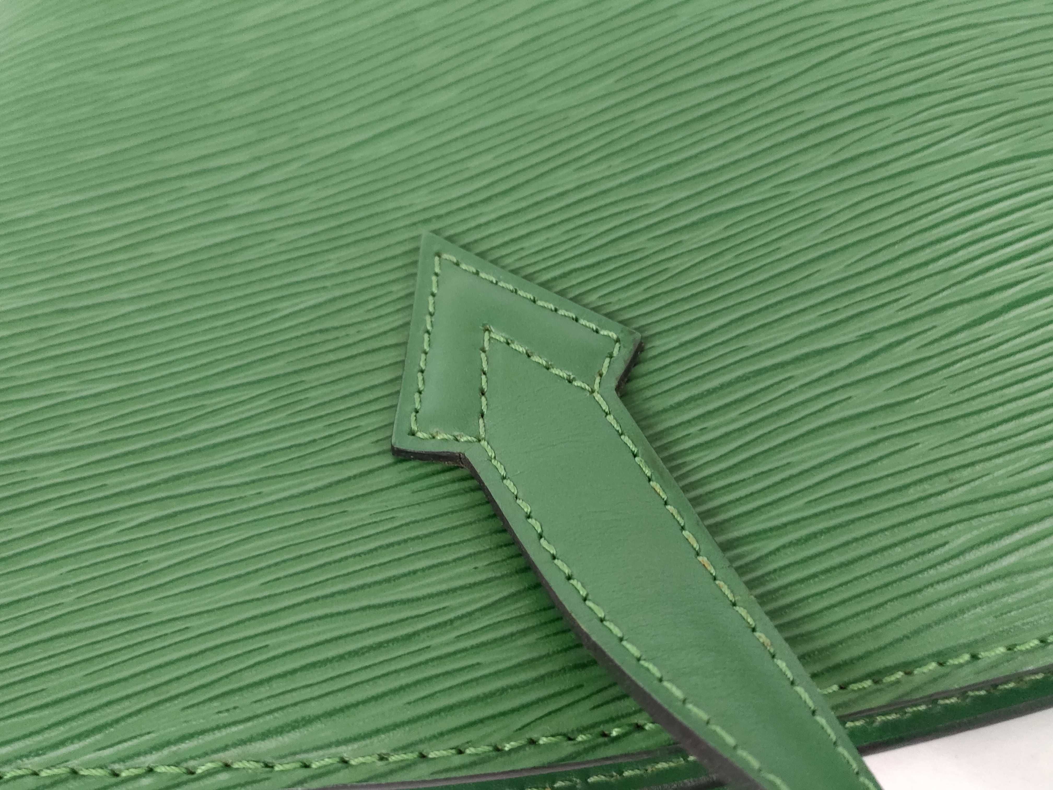 Epi Saint Jacques Tote Bag (Green) — view 5
