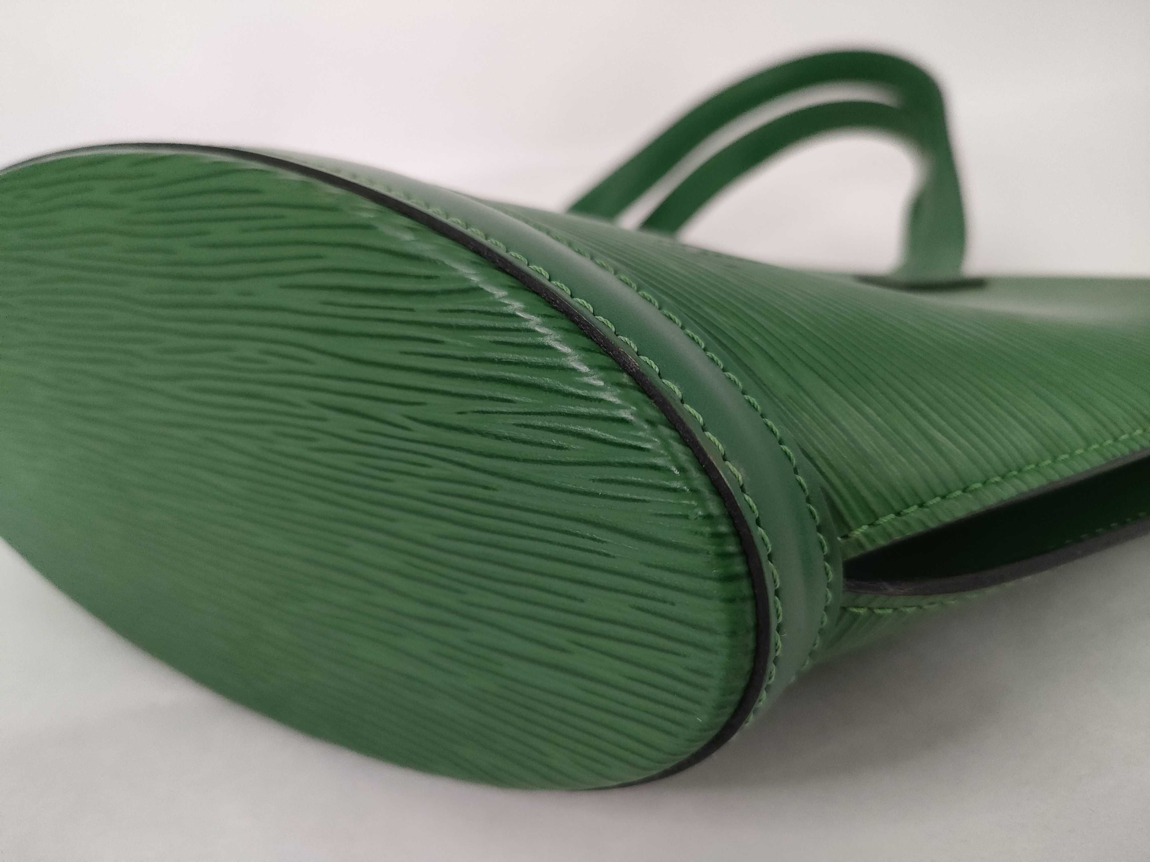 Epi Saint Jacques Tote Bag (Green) — view 6