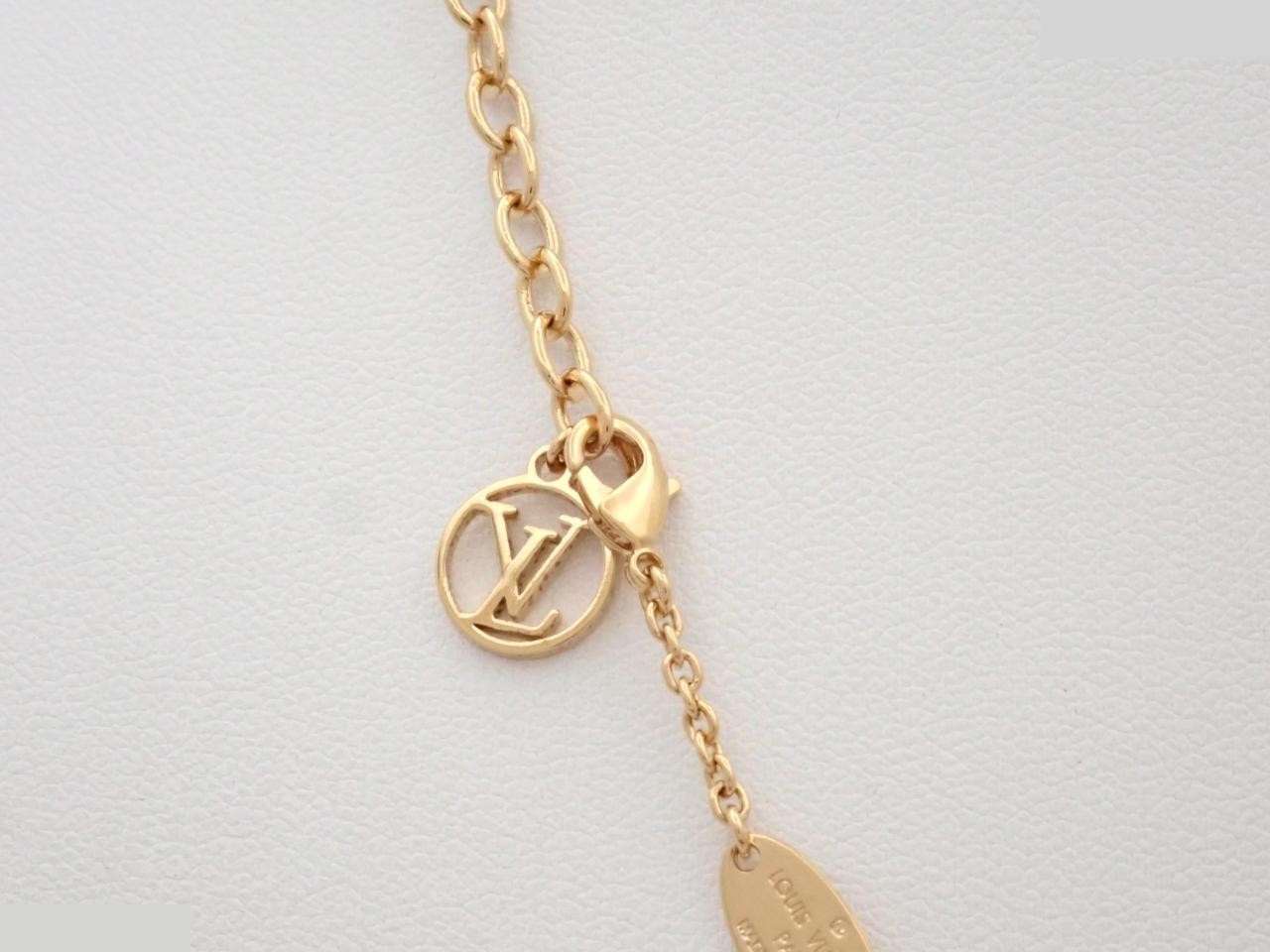 LV Iconic Stone GP Gold Chain (approx. 45cm) — view 2