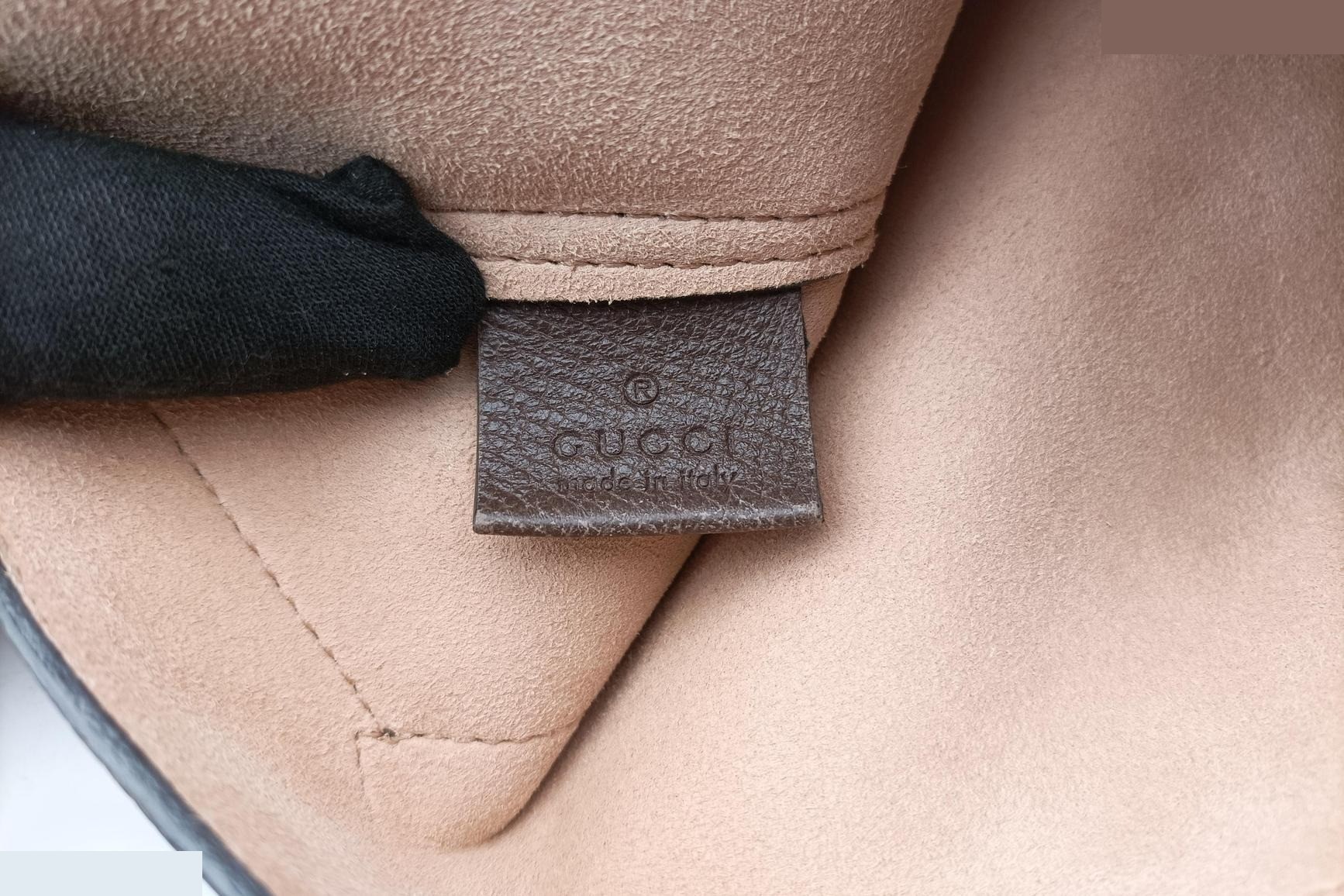 Ophidia PVC Coated Canvas x Leather Brown — view 7