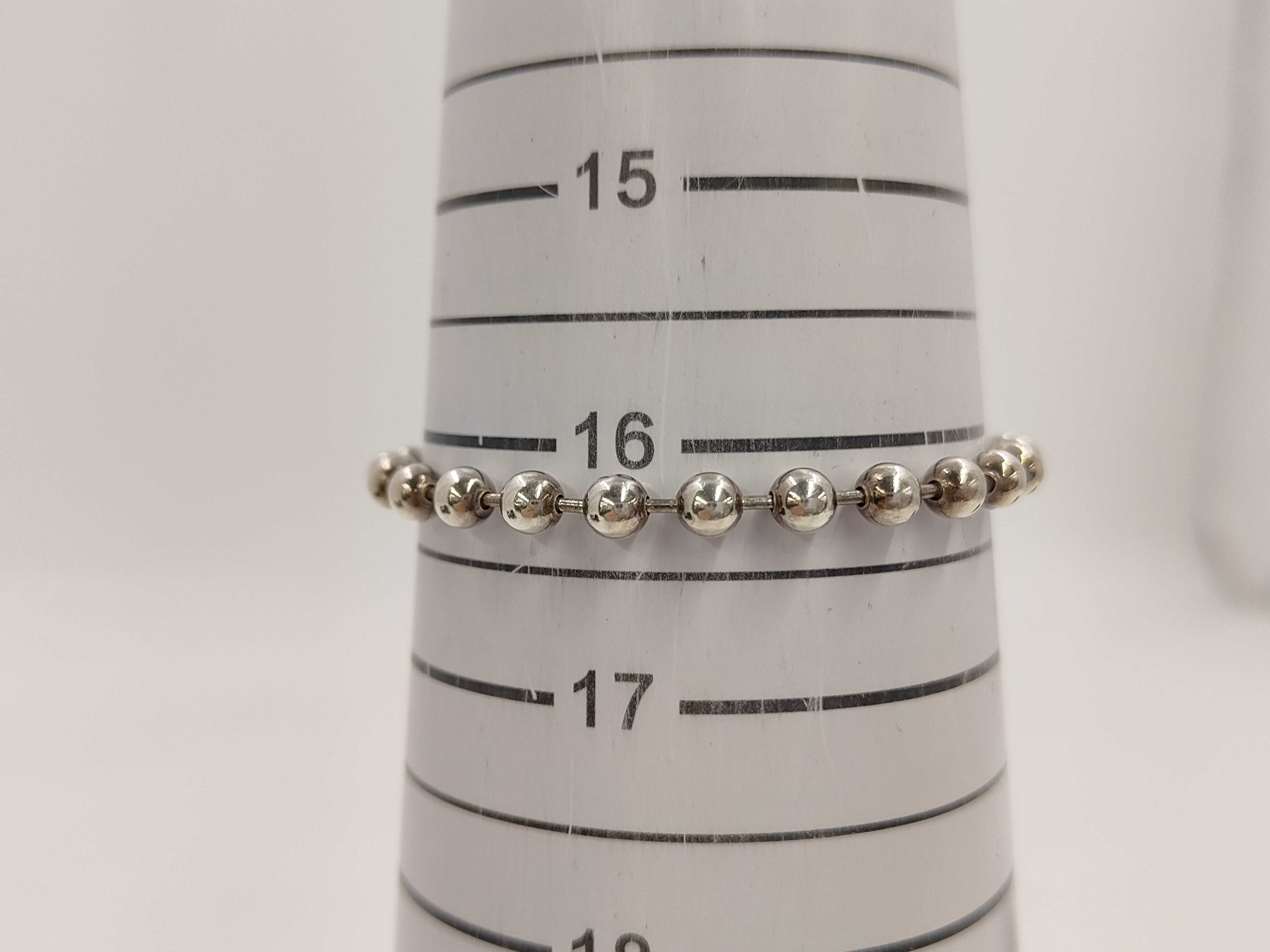 Bracelet Ball Silver 925 Bracelet/Bangle — view 4