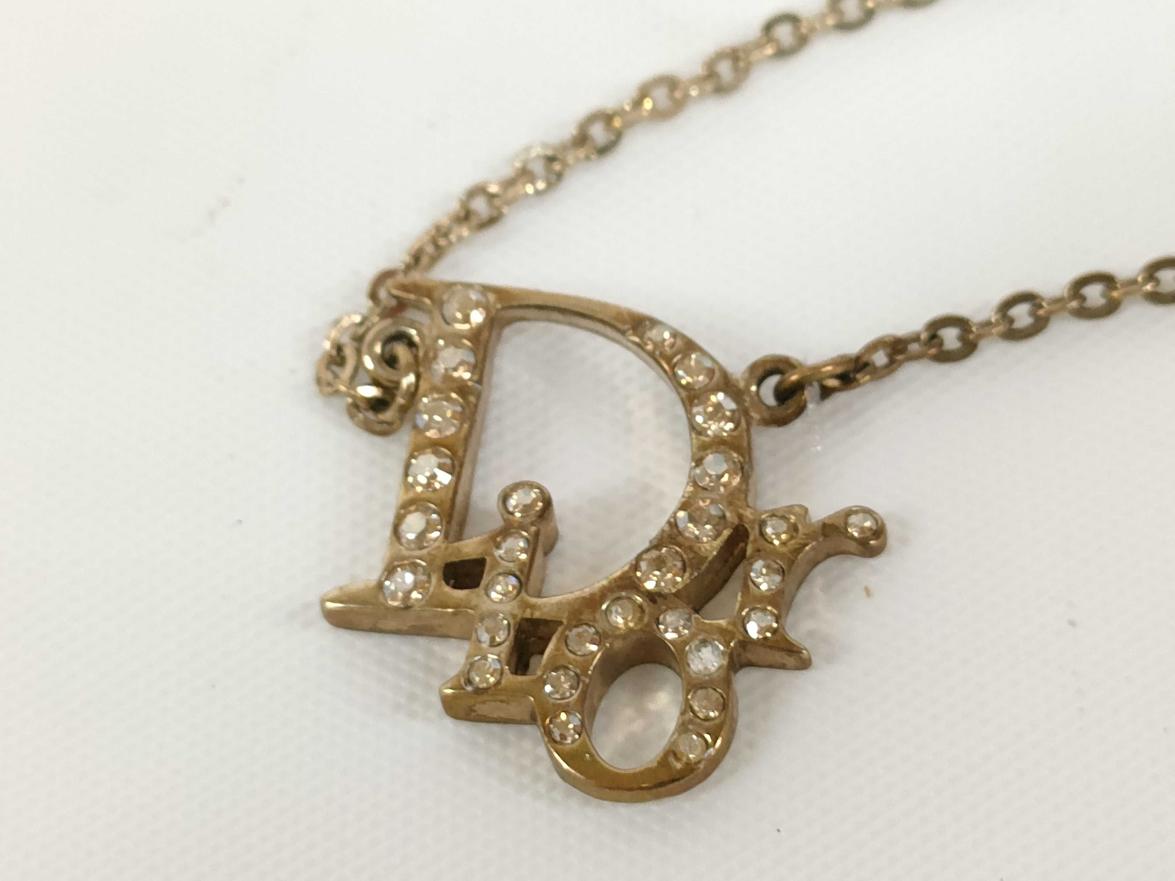 Logo Rhinestone Necklace — view 5