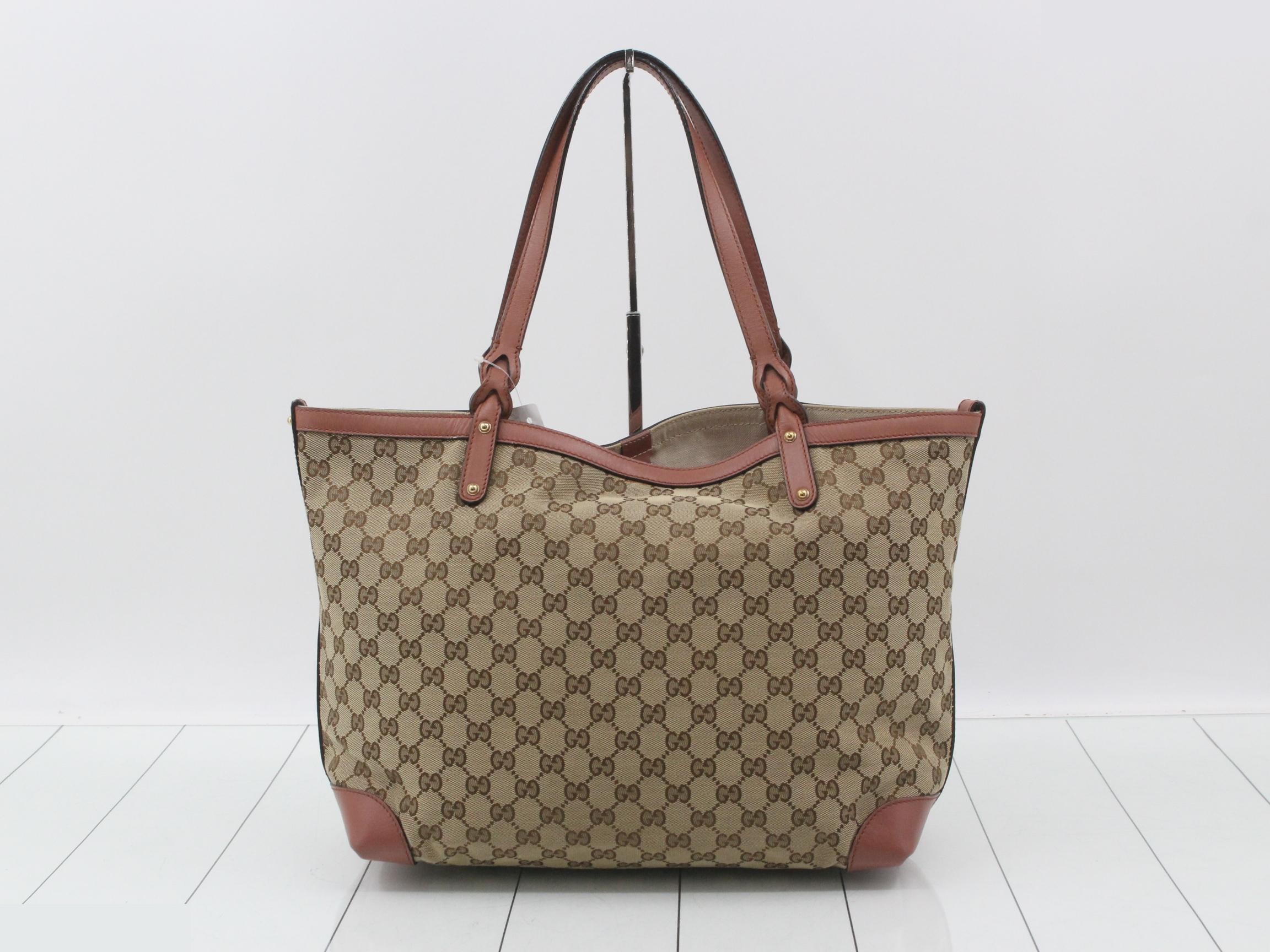 GG Canvas Tote Bag with Pouch — view 2