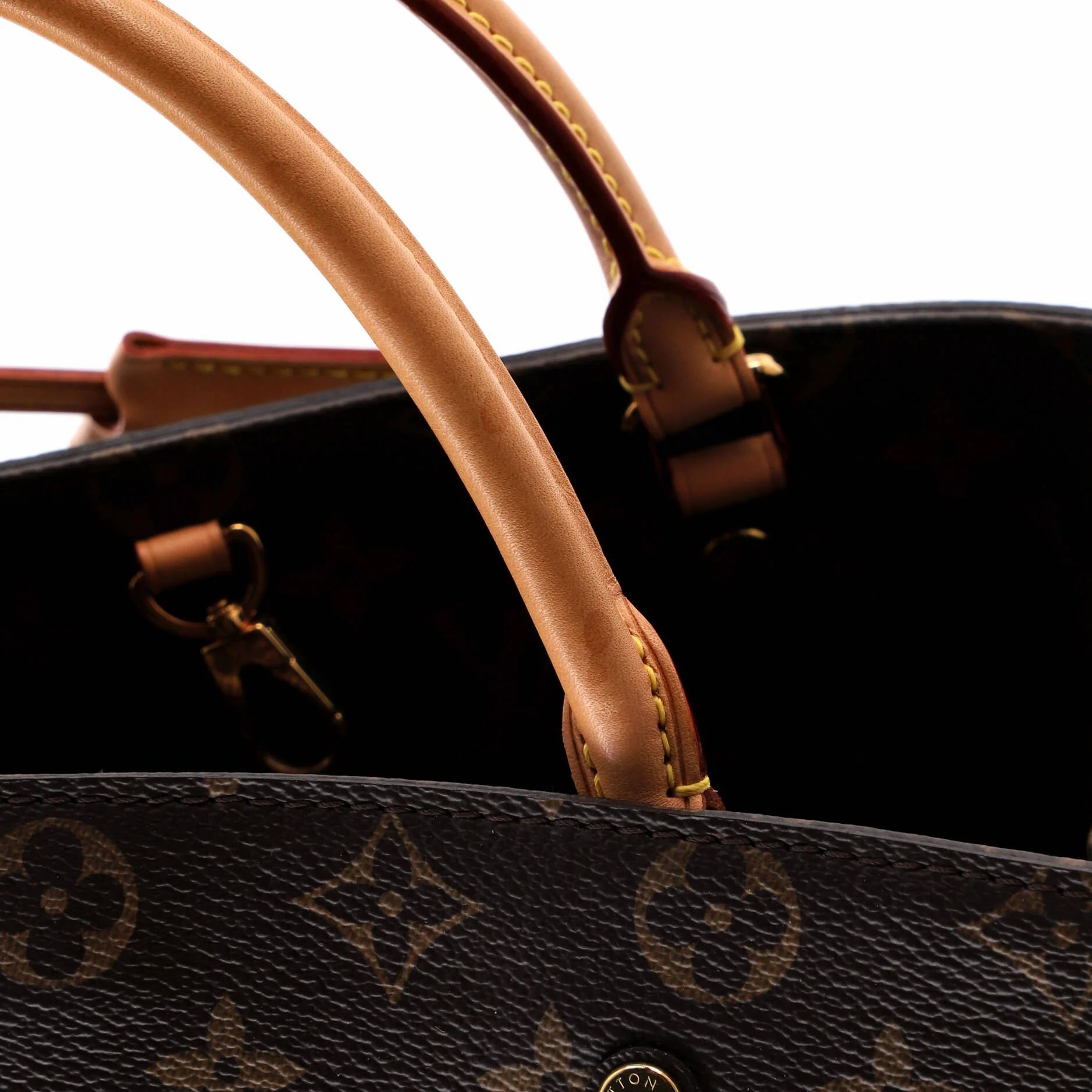 Montaigne Handbag Monogram Canvas Gm — view 8
