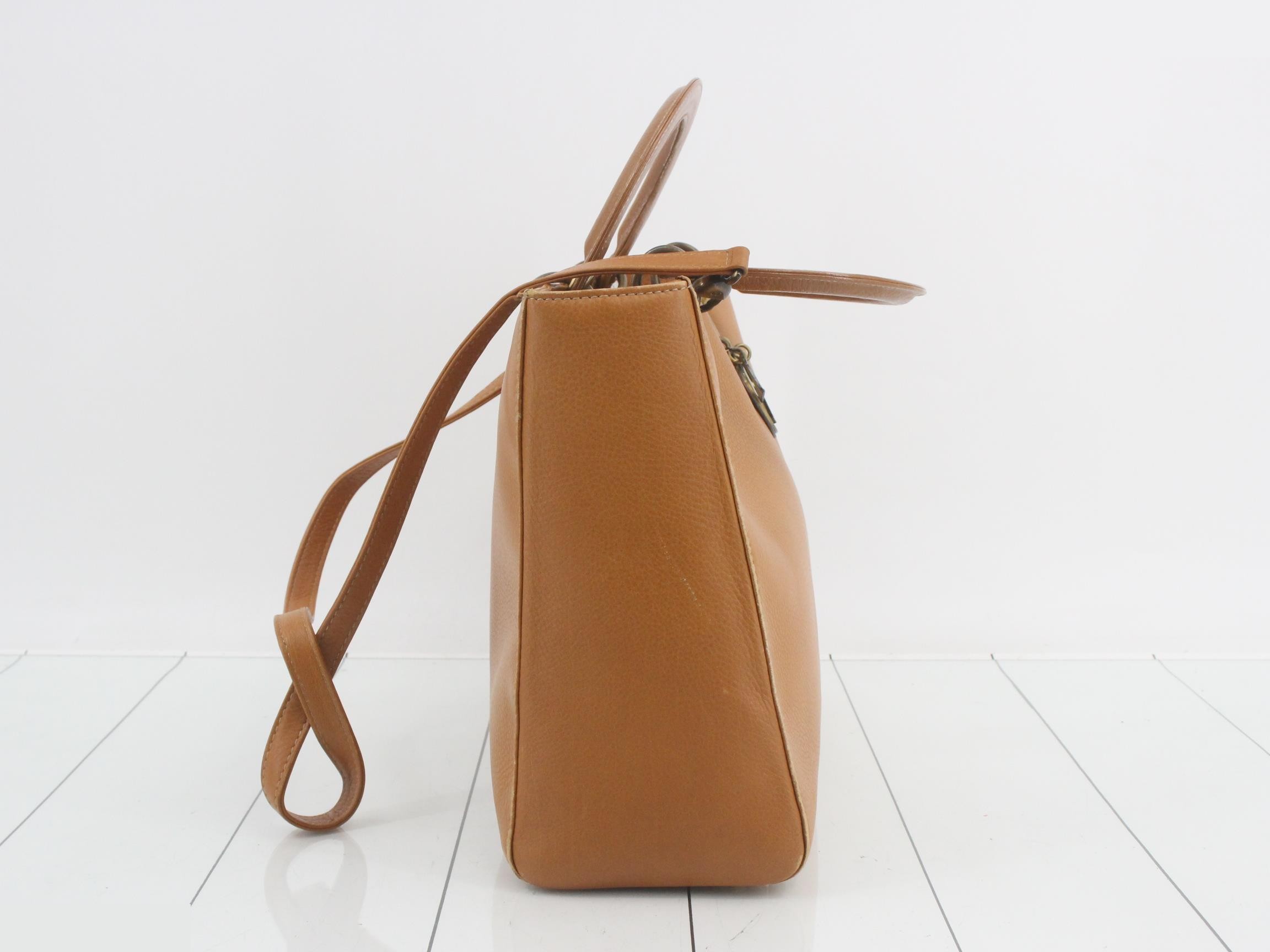 2-way Lady Dior brown bag — view 4