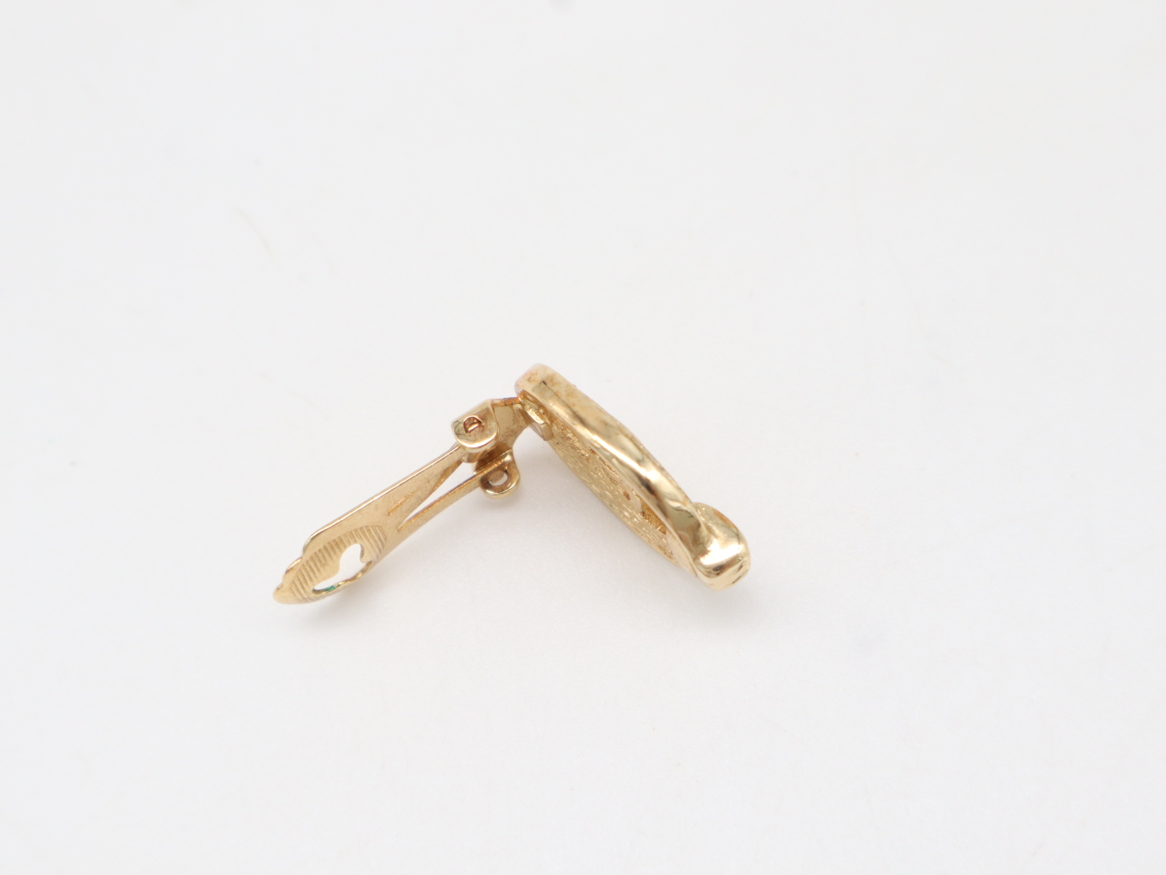 GP x Rhinestone CD Logo Single Earring — view 5
