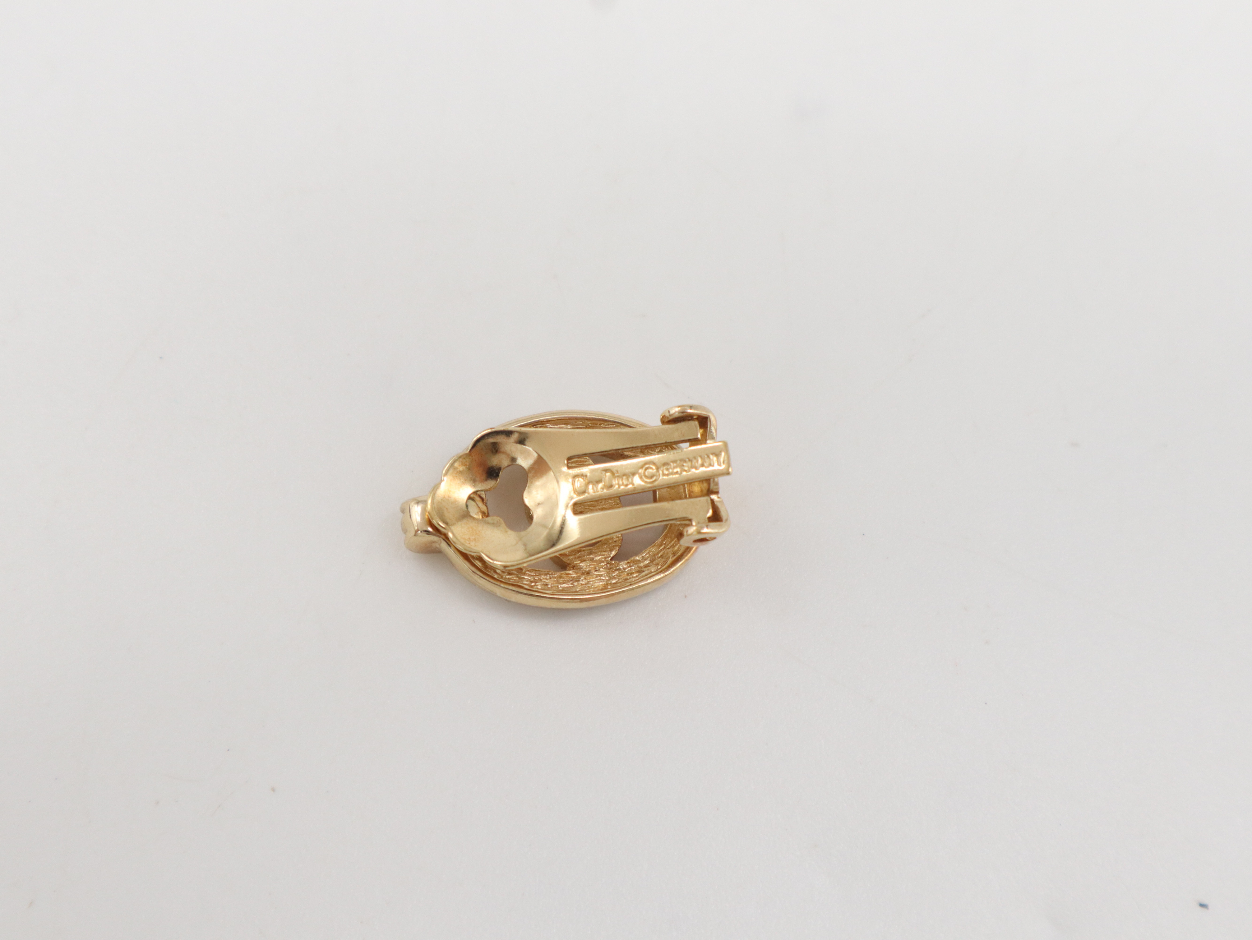 GP x Rhinestone CD Logo Single Earring — view 6