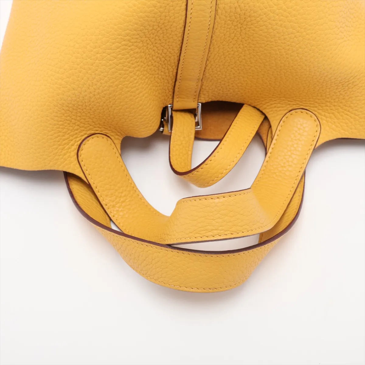 Picotin Lock 18 PM, Taurillon Clemence leather, Soleil, silver hardware, M: 2009 — view 5
